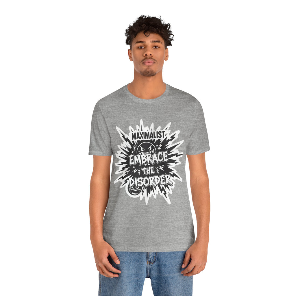 DIY Apparel | Embrace the Disorder T‑Shirt — Bold Maximalist Graphic Tee