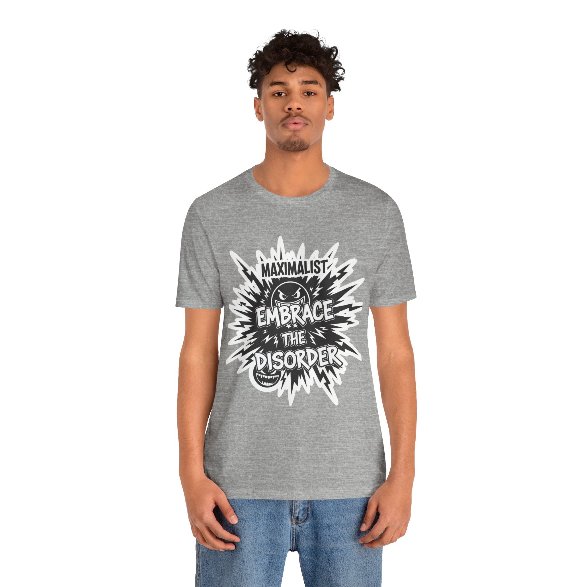 DIY Apparel | Embrace the Disorder T‑Shirt — Bold Maximalist Graphic Tee