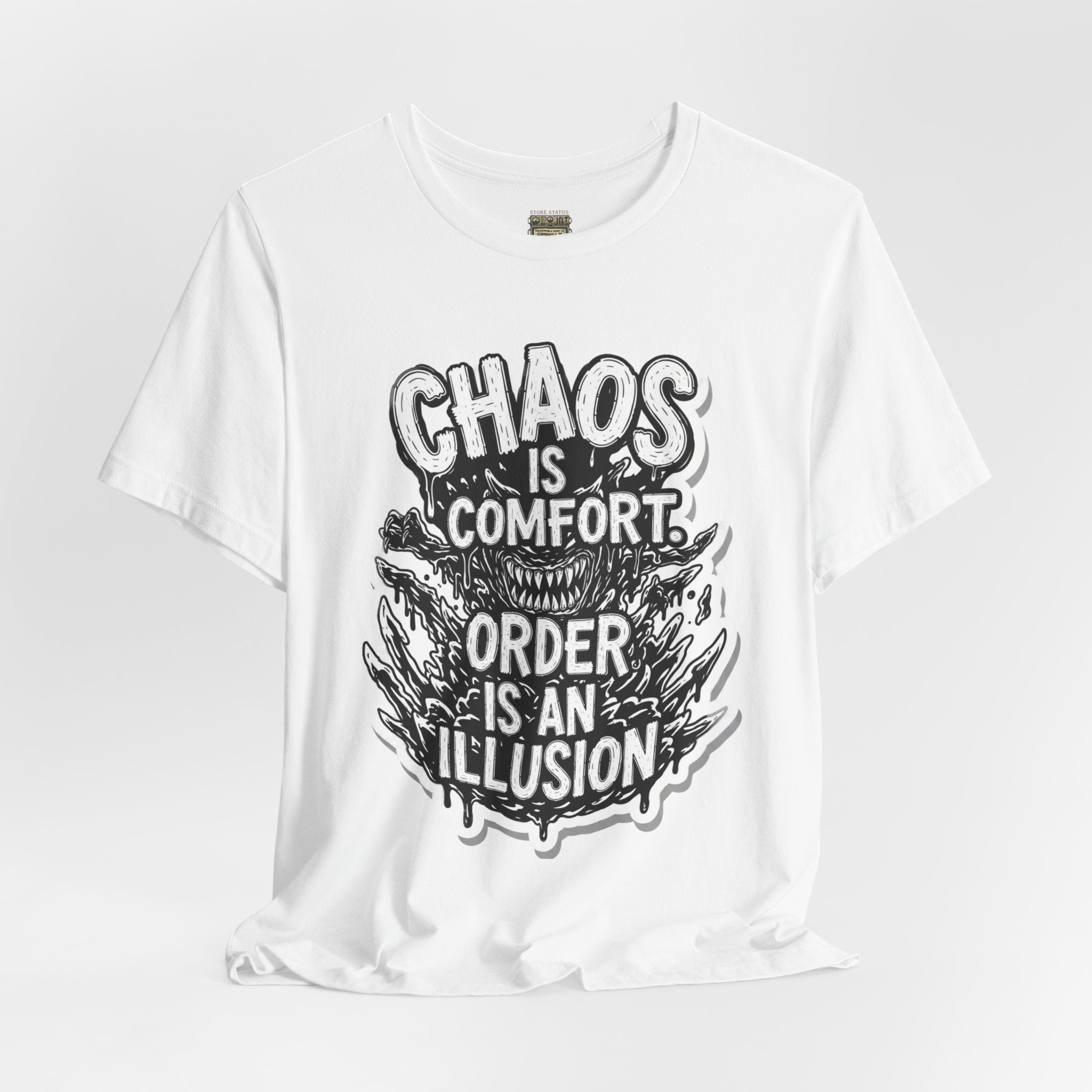 DIY apparel | Chaos Is Comfort Tee — Graphic Quote T-Shirt