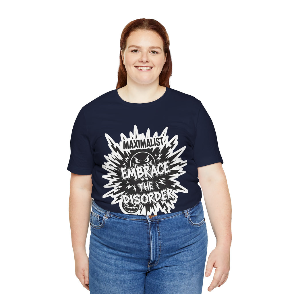DIY Apparel | Embrace the Disorder T‑Shirt — Bold Maximalist Graphic Tee
