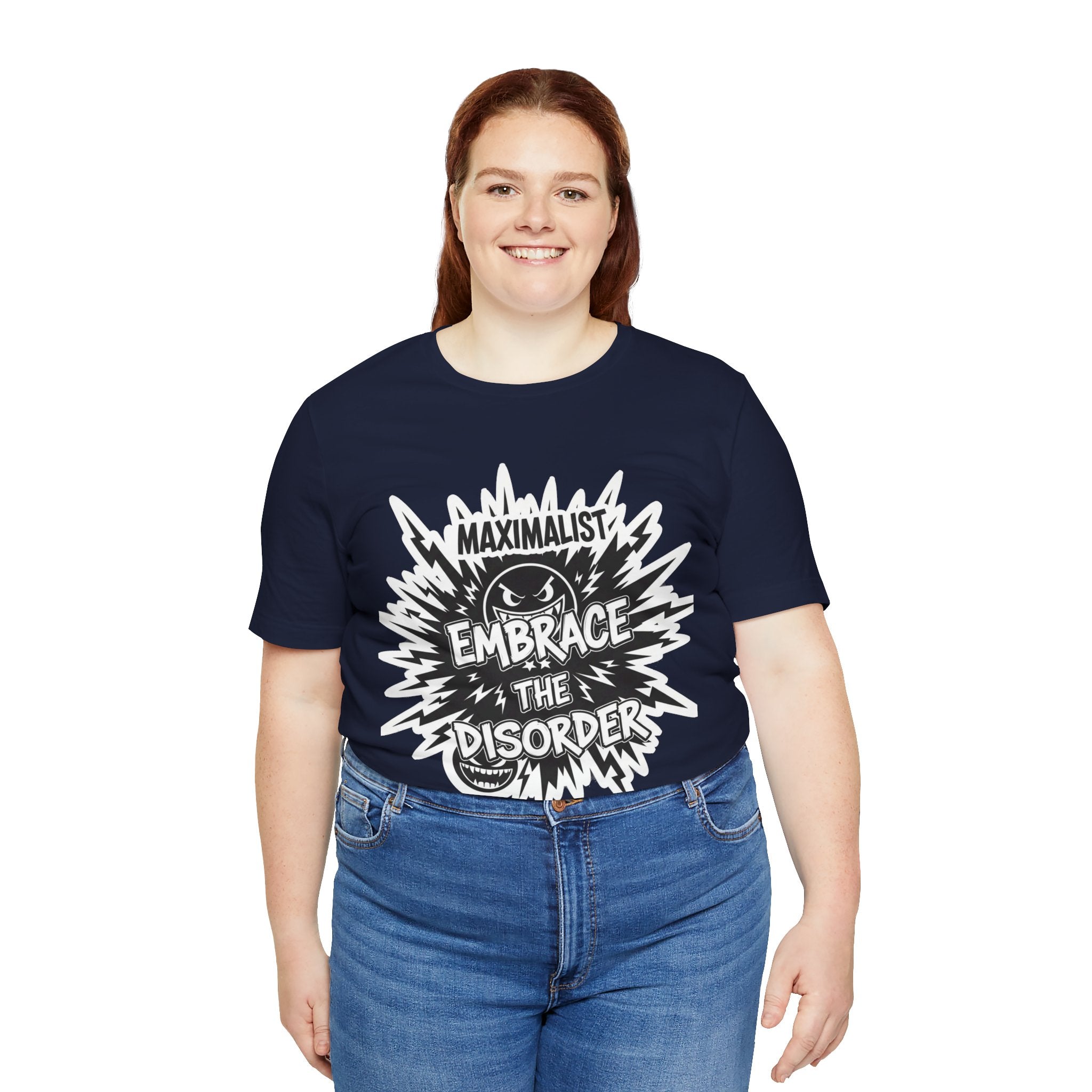 DIY Apparel | Embrace the Disorder T‑Shirt — Bold Maximalist Graphic Tee