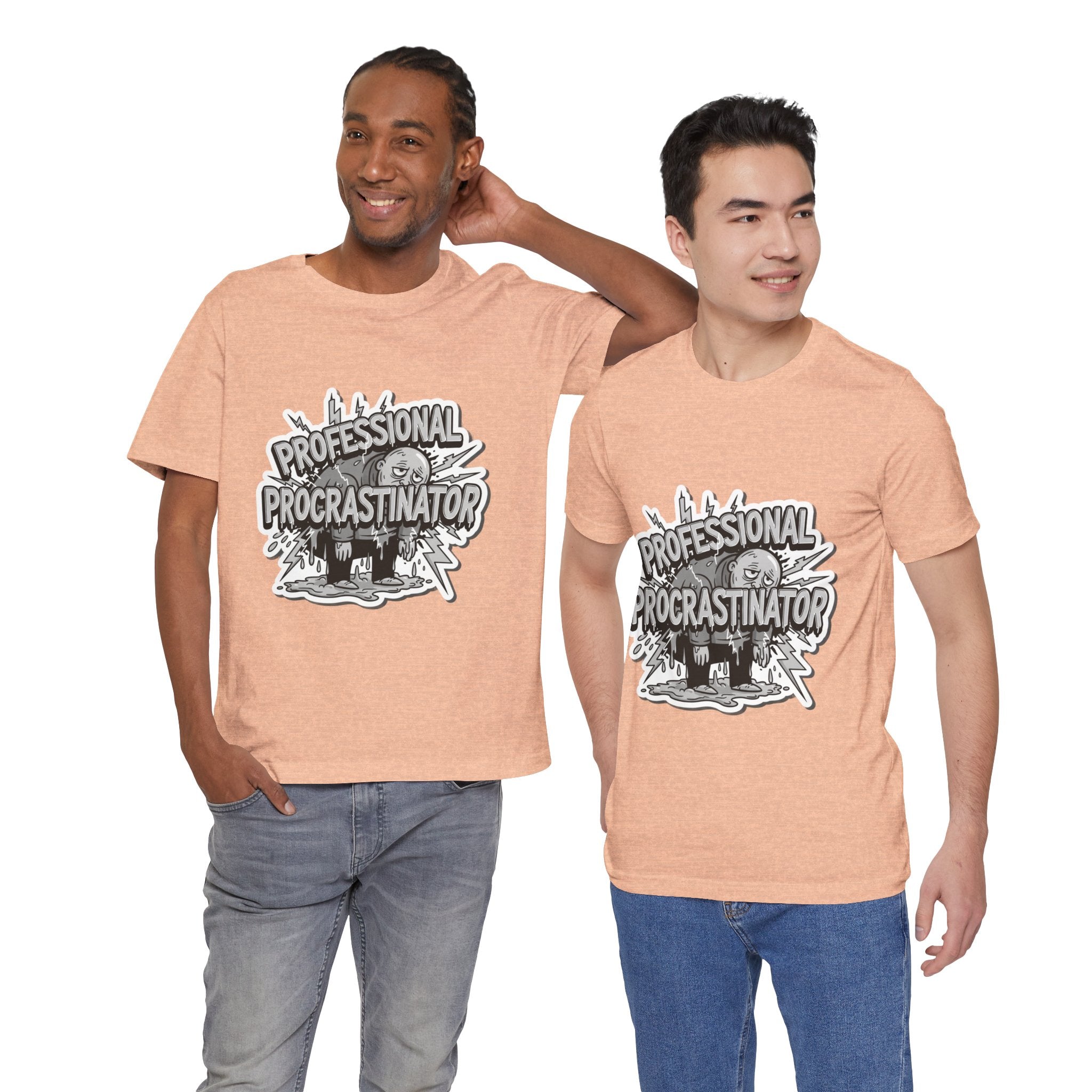 DIY Apparel | Professional Procrastinator T-Shirt — Funny Graphic Tee for Students & Office Workers