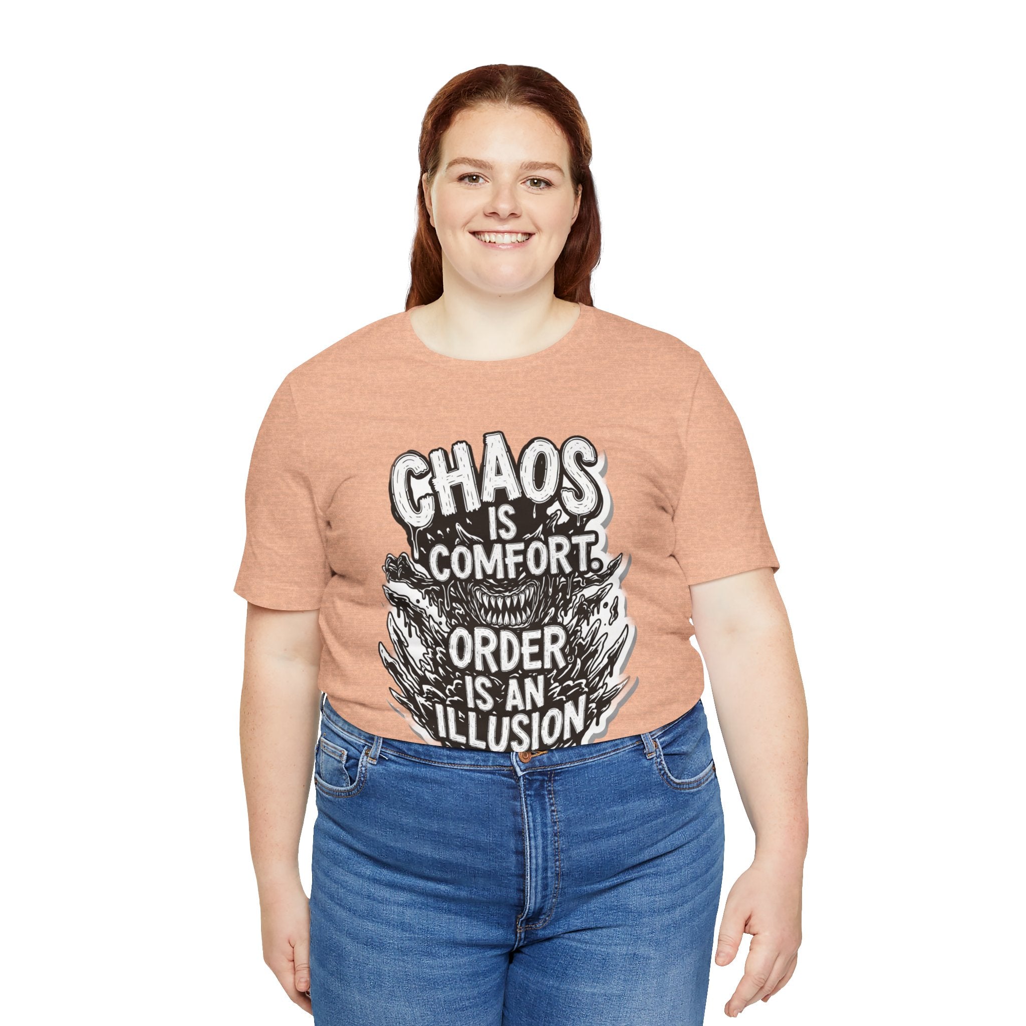 DIY apparel | Chaos Is Comfort Tee — Graphic Quote T-Shirt