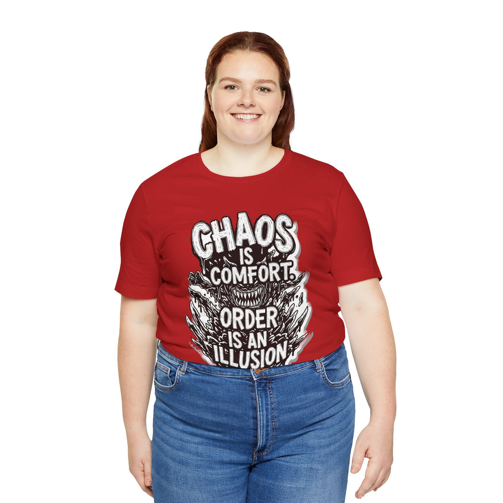 DIY apparel | Chaos Is Comfort Tee — Graphic Quote T-Shirt