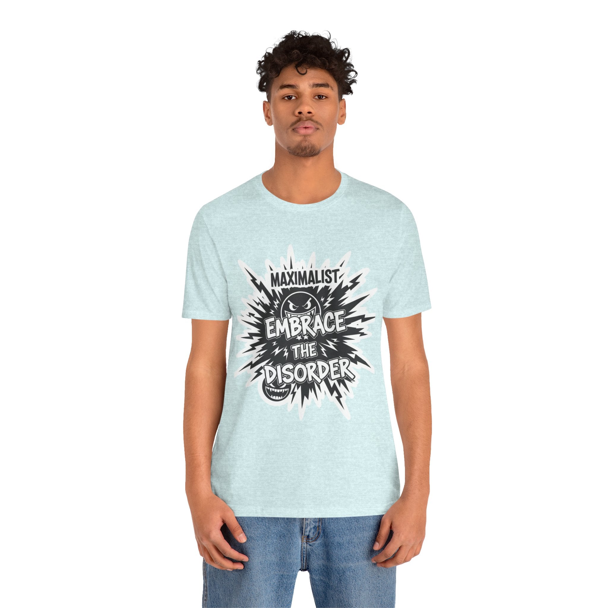 DIY Apparel | Embrace the Disorder T‑Shirt — Bold Maximalist Graphic Tee