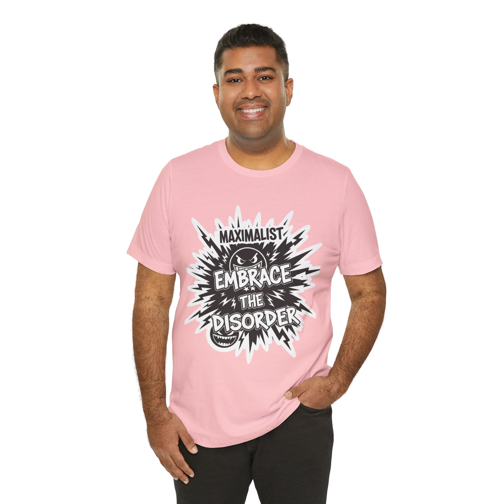 DIY Apparel | Embrace the Disorder T‑Shirt — Bold Maximalist Graphic Tee