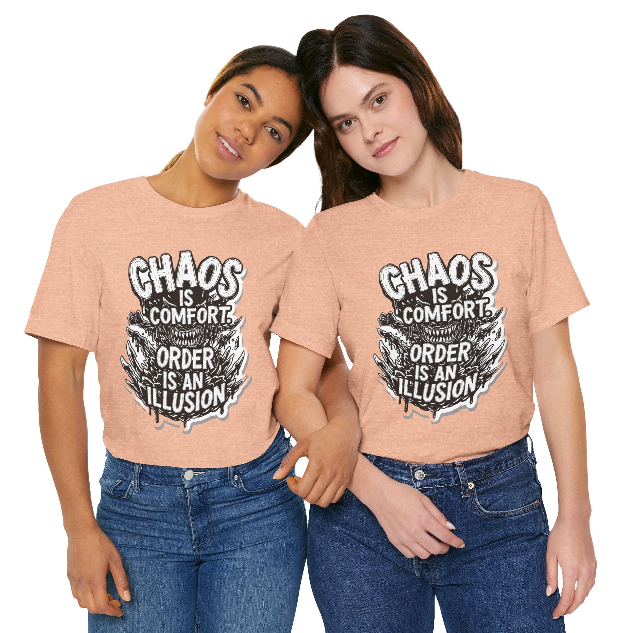 DIY apparel | Chaos Is Comfort Tee — Graphic Quote T-Shirt