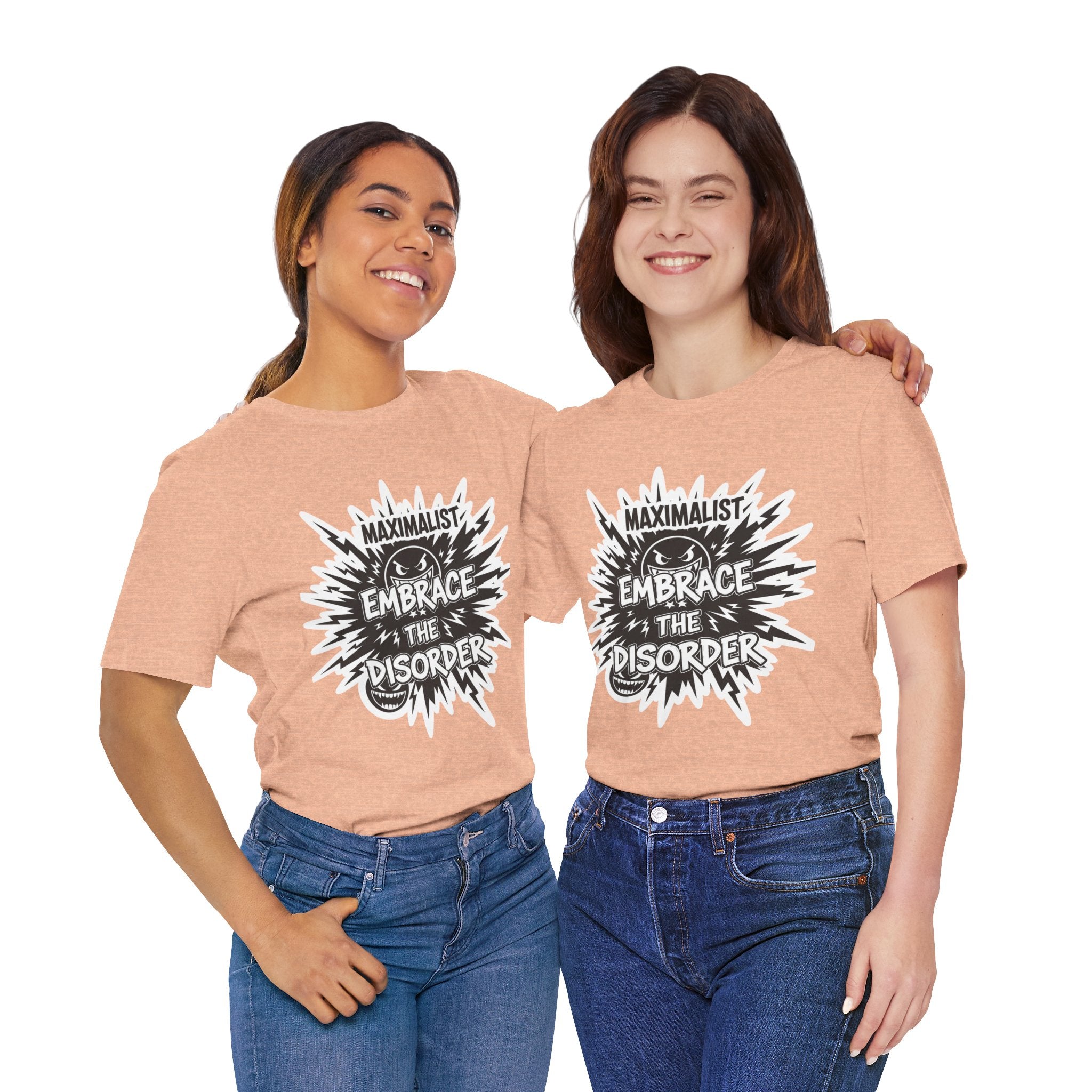 DIY Apparel | Embrace the Disorder T‑Shirt — Bold Maximalist Graphic Tee