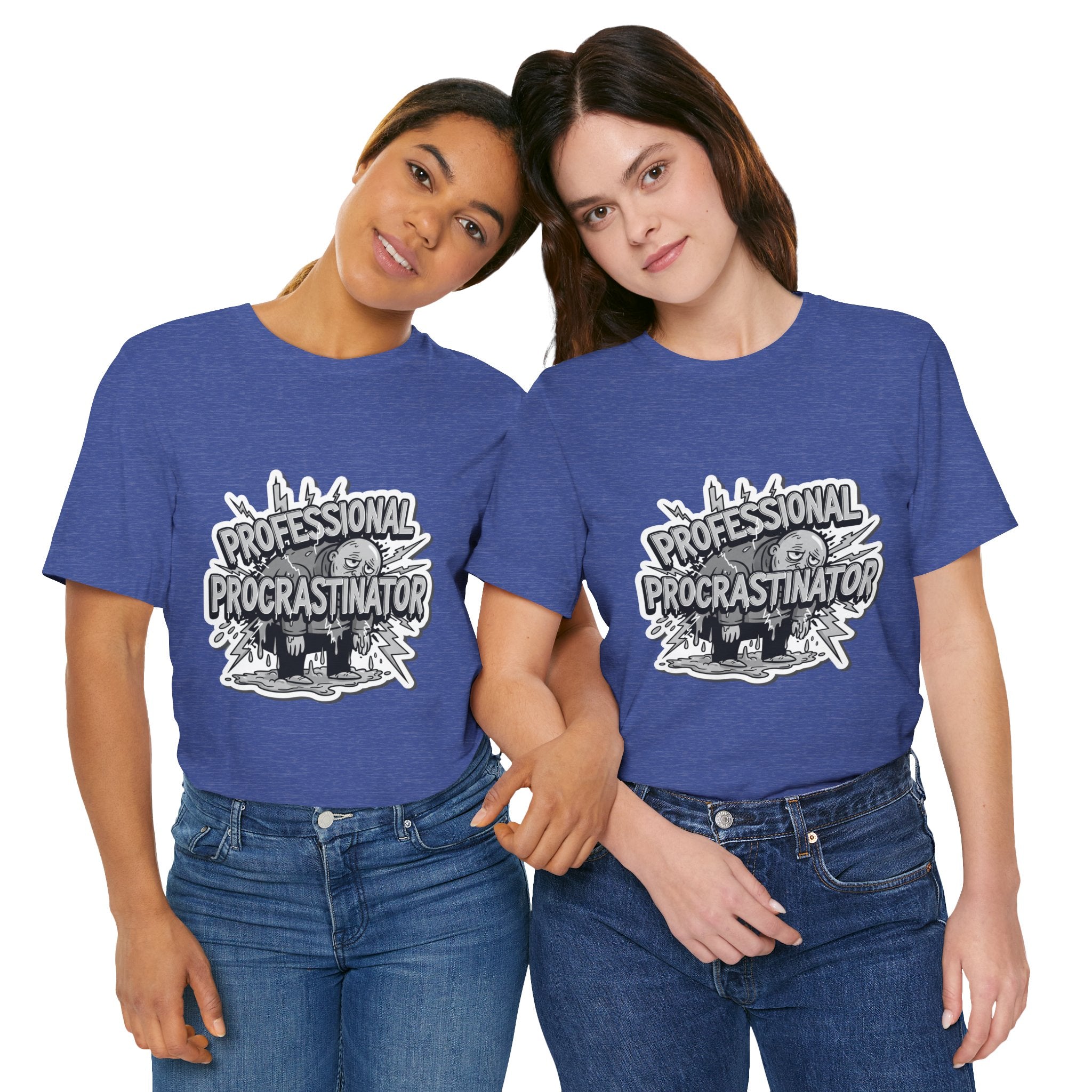 DIY Apparel | Professional Procrastinator T-Shirt — Funny Graphic Tee for Students & Office Workers