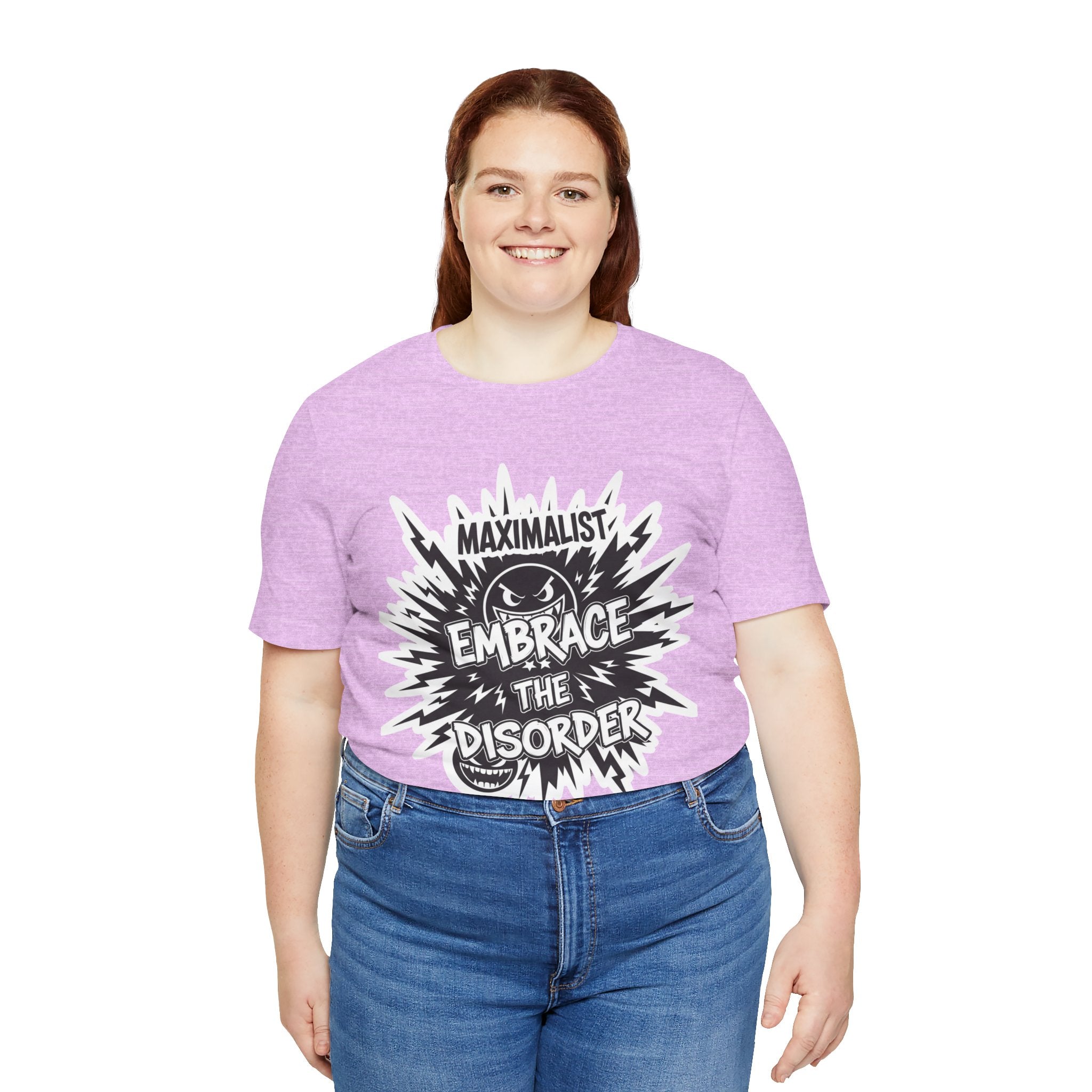 DIY Apparel | Embrace the Disorder T‑Shirt — Bold Maximalist Graphic Tee