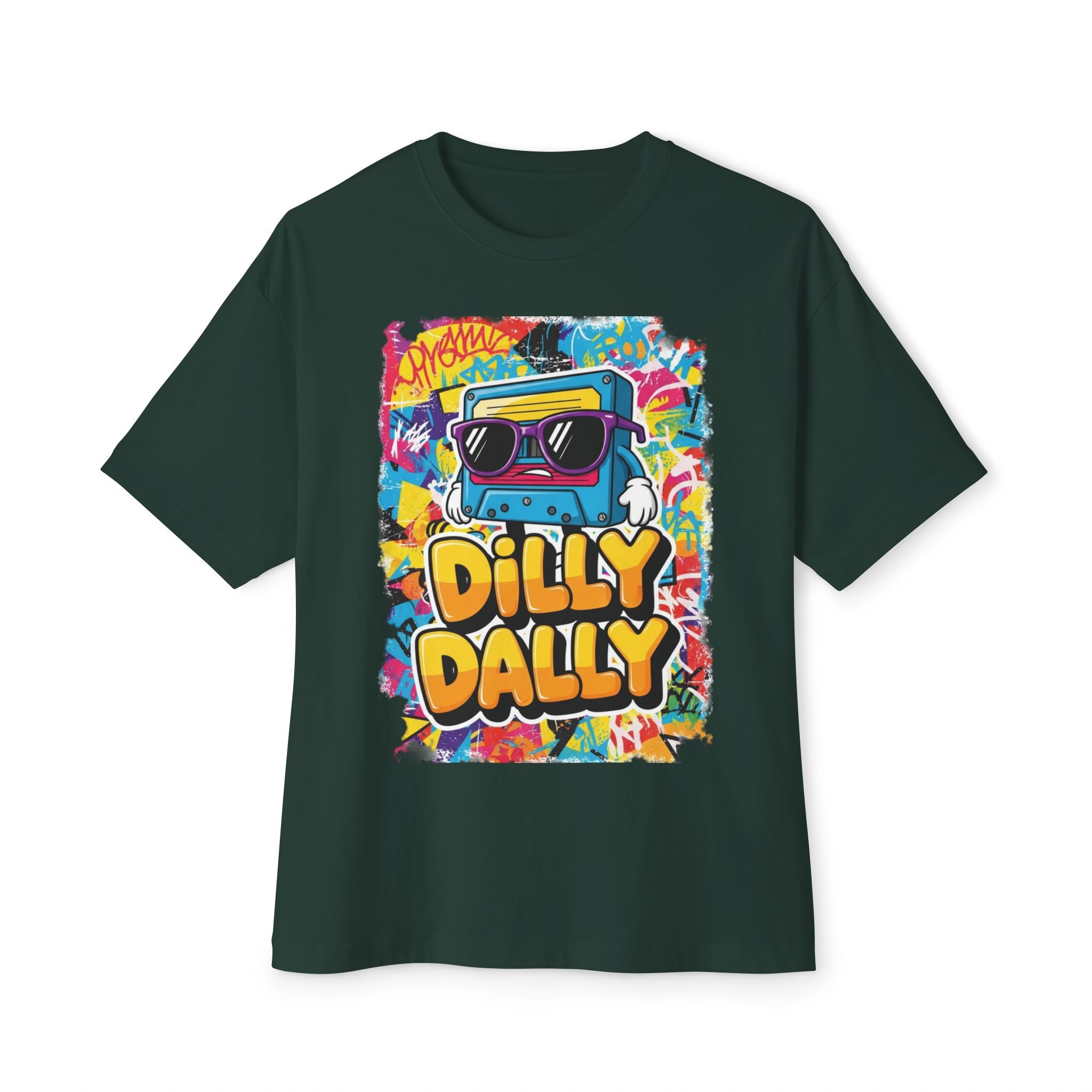 Dilly Dally 90s Skate Tee - Retro Streetwear Style