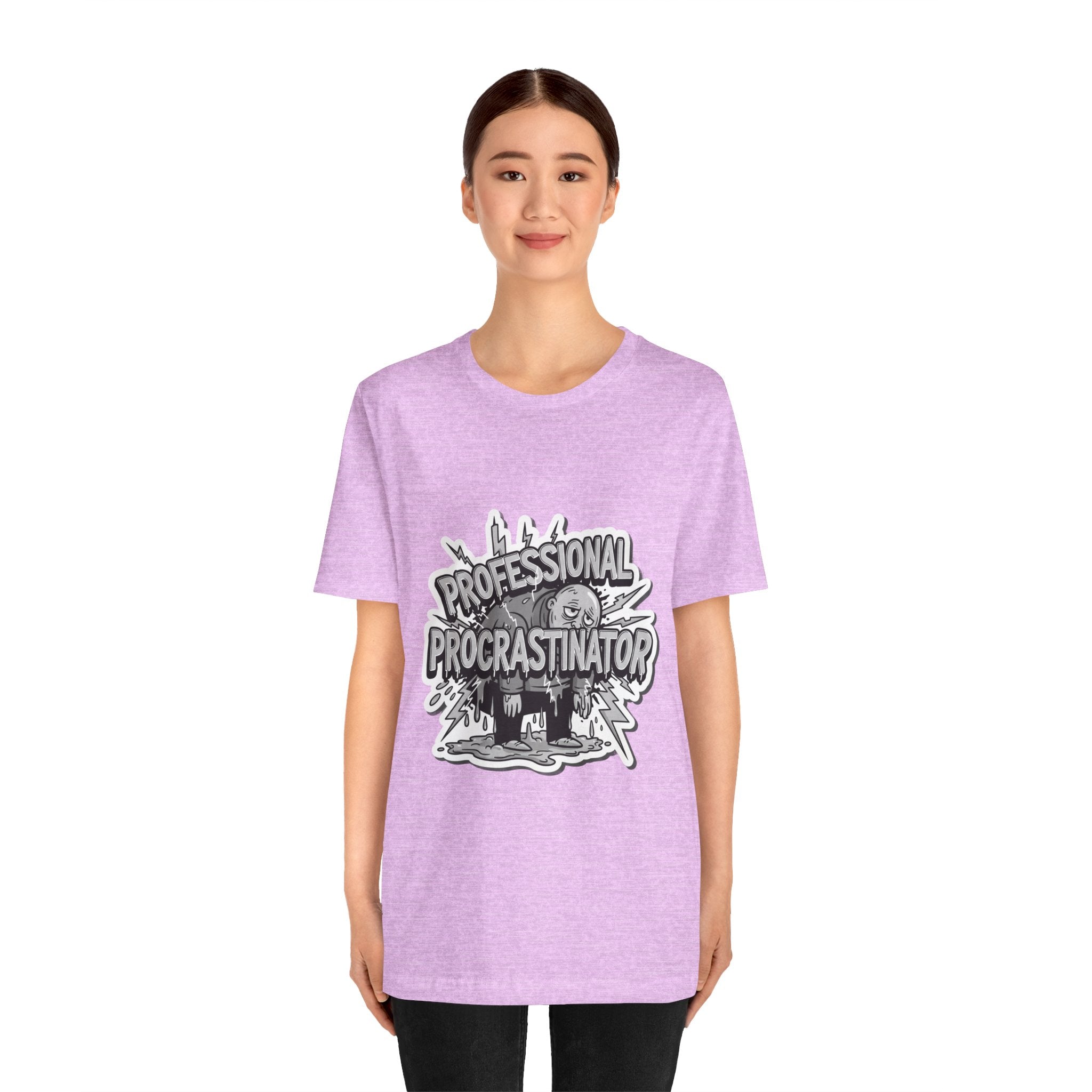 DIY Apparel | Professional Procrastinator T-Shirt — Funny Graphic Tee for Students & Office Workers
