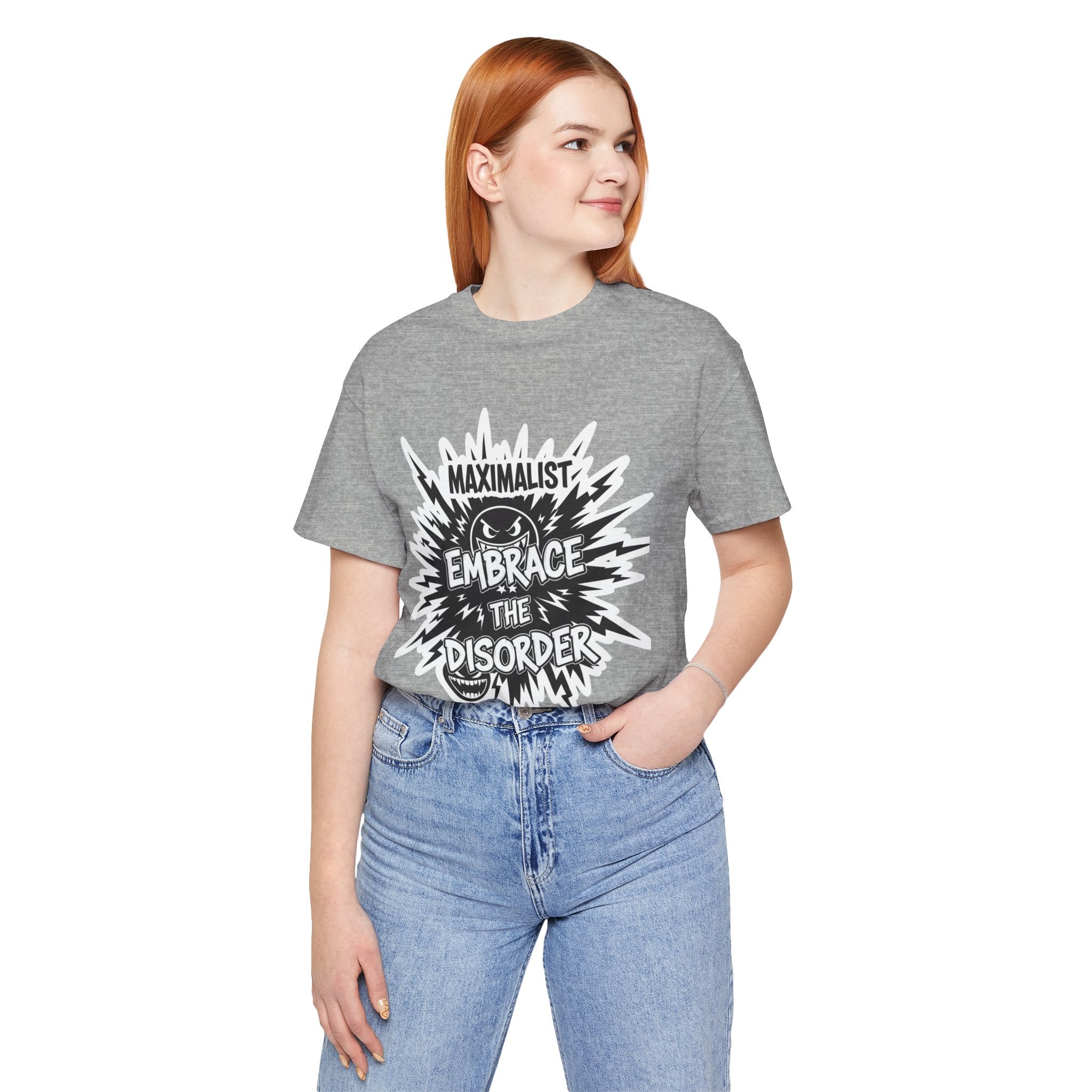 DIY Apparel | Embrace the Disorder T‑Shirt — Bold Maximalist Graphic Tee