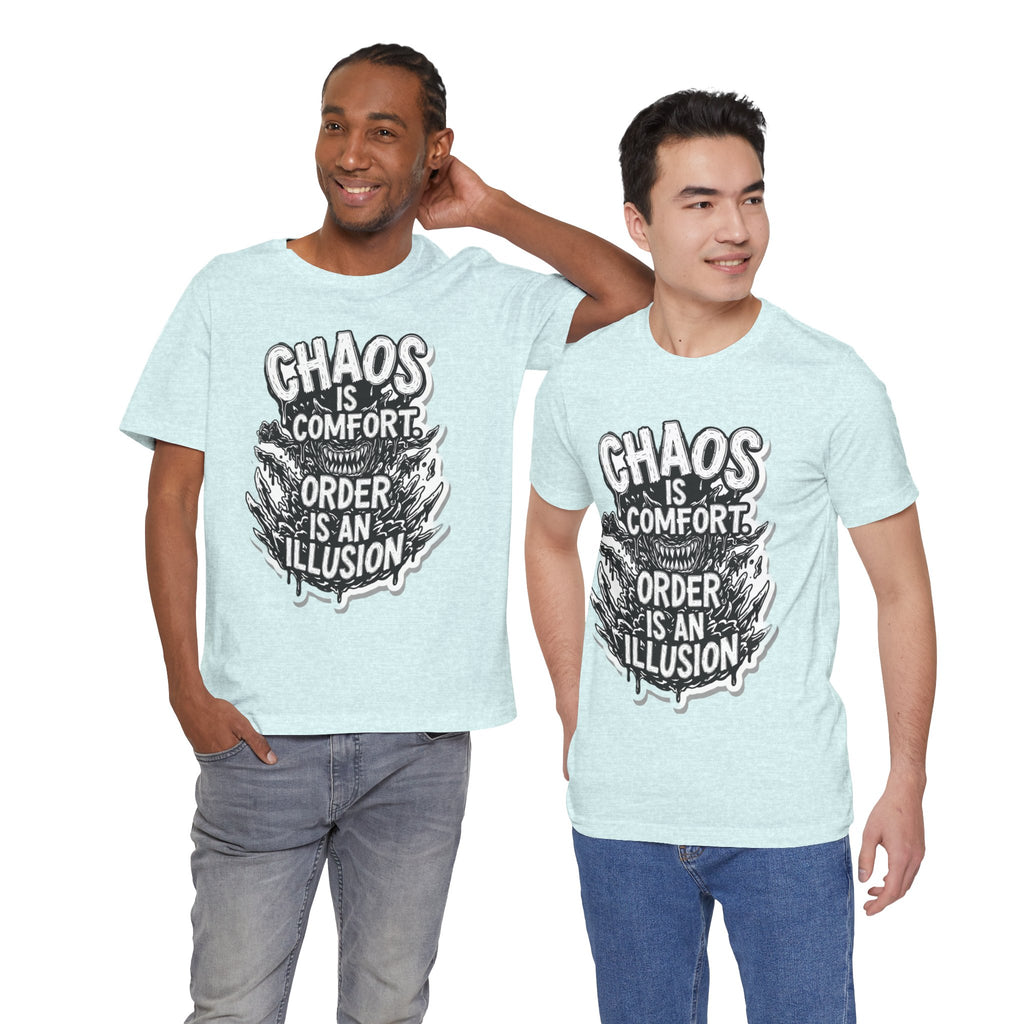 DIY apparel | Chaos Is Comfort Tee — Graphic Quote T-Shirt