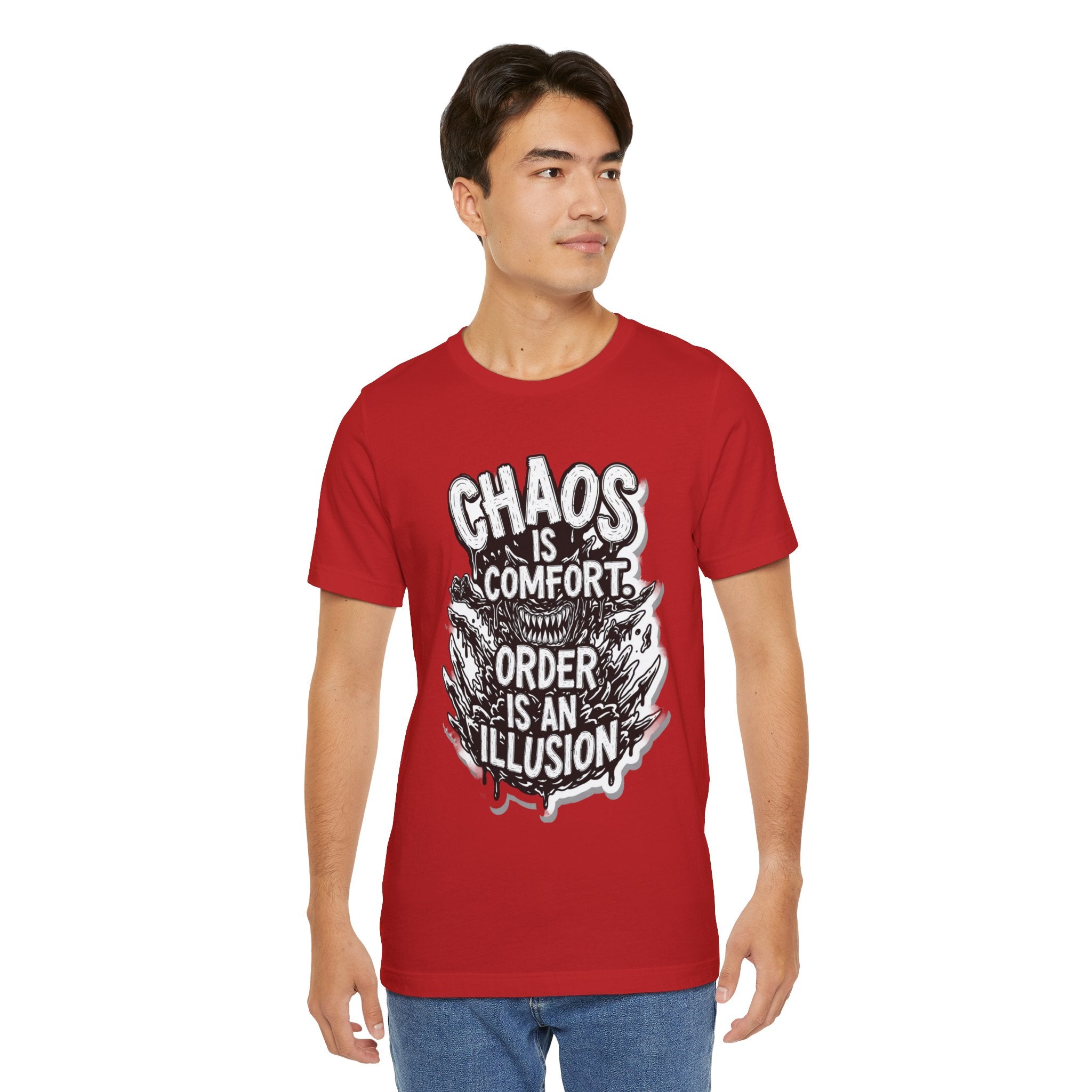 DIY apparel | Chaos Is Comfort Tee — Graphic Quote T-Shirt