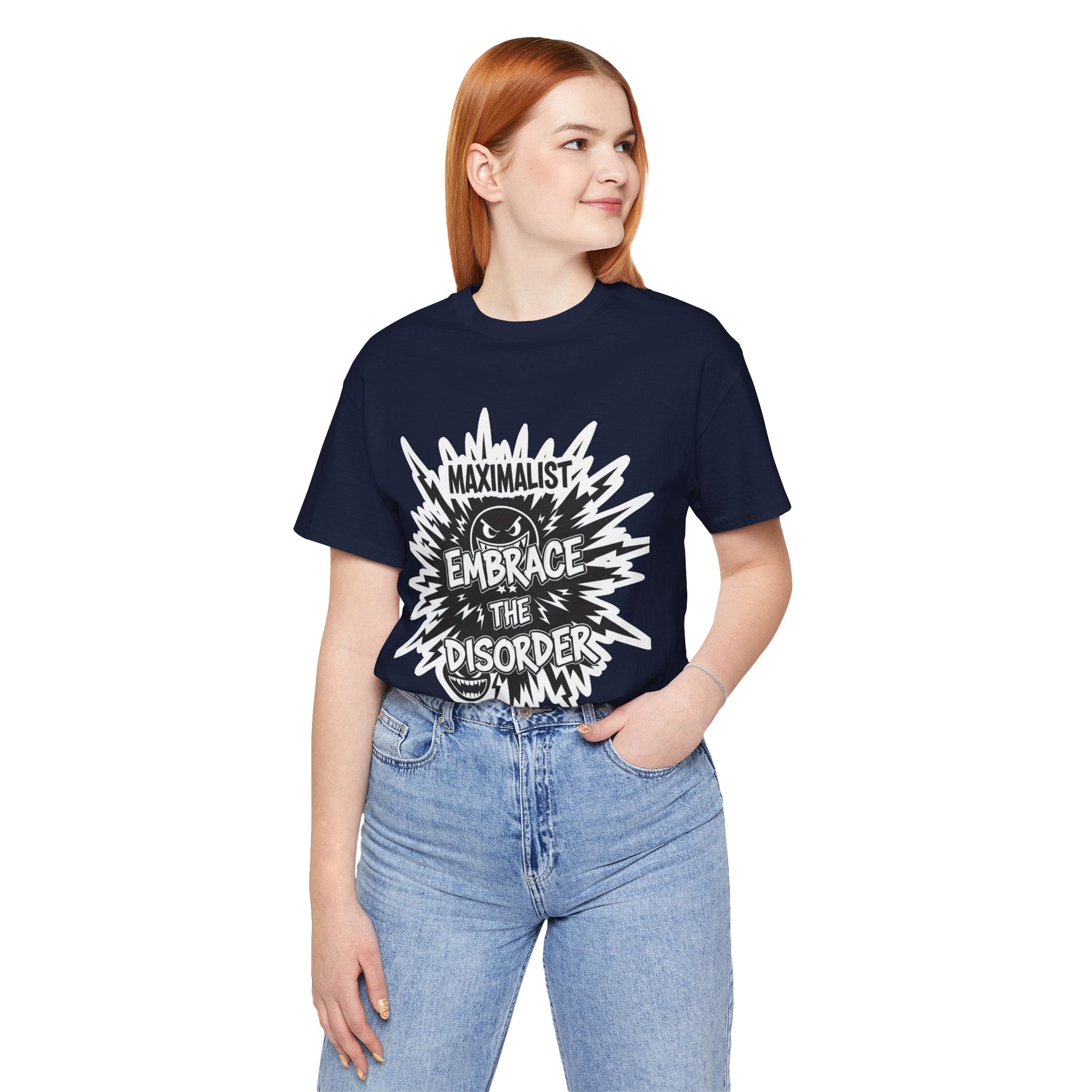 DIY Apparel | Embrace the Disorder T‑Shirt — Bold Maximalist Graphic Tee
