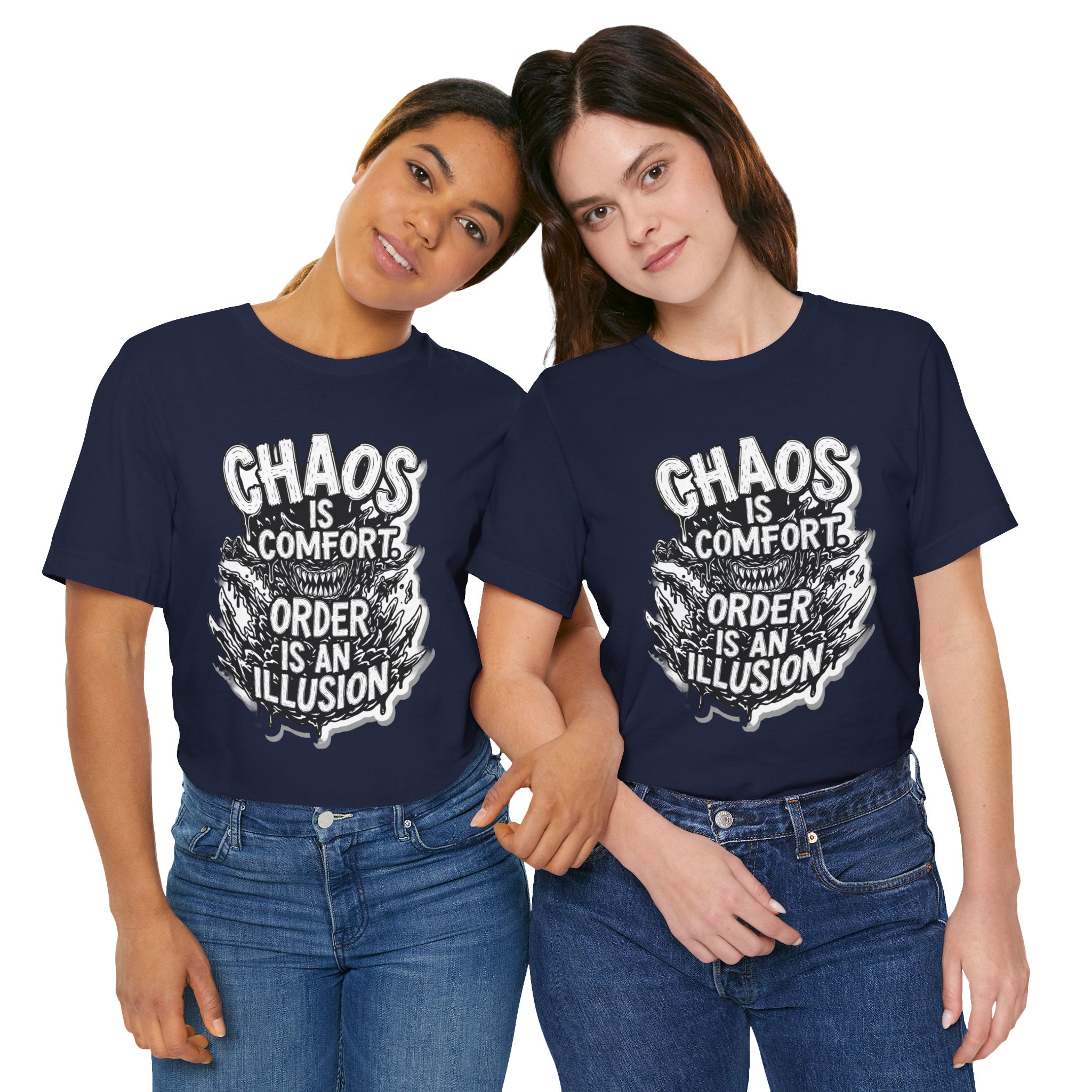 DIY apparel | Chaos Is Comfort Tee — Graphic Quote T-Shirt