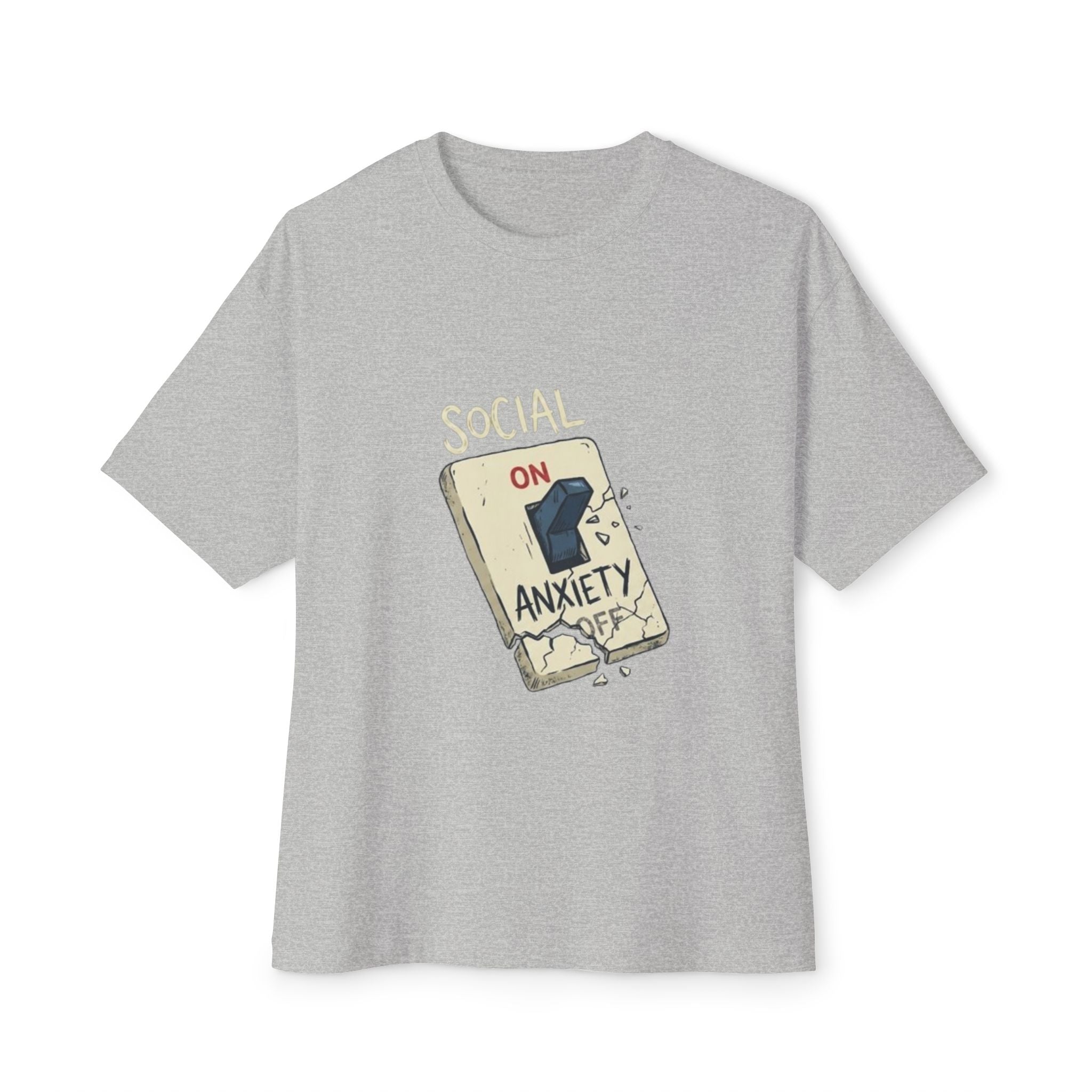 Anxiety Off Switch T-Shirt | Mental Health Tee