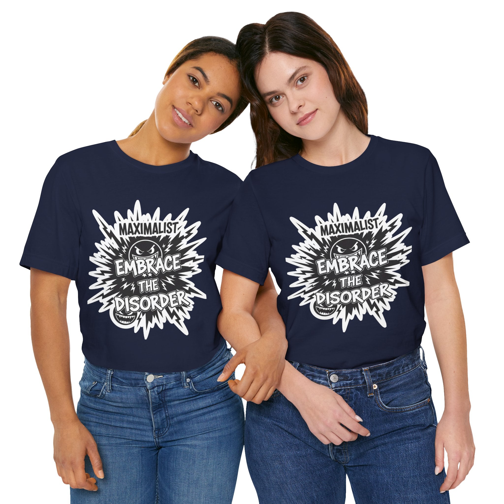 DIY Apparel | Embrace the Disorder T‑Shirt — Bold Maximalist Graphic Tee