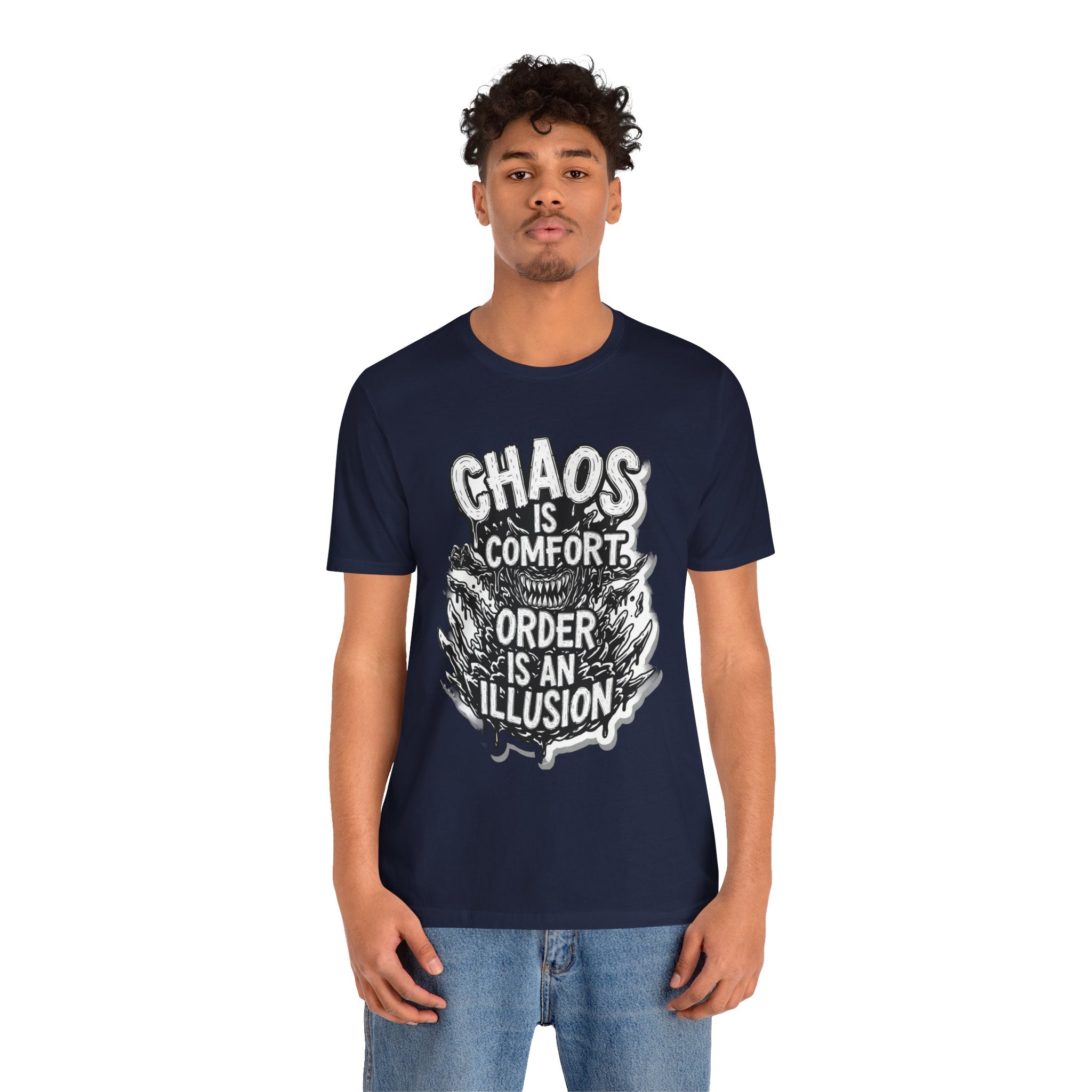 DIY apparel | Chaos Is Comfort Tee — Graphic Quote T-Shirt
