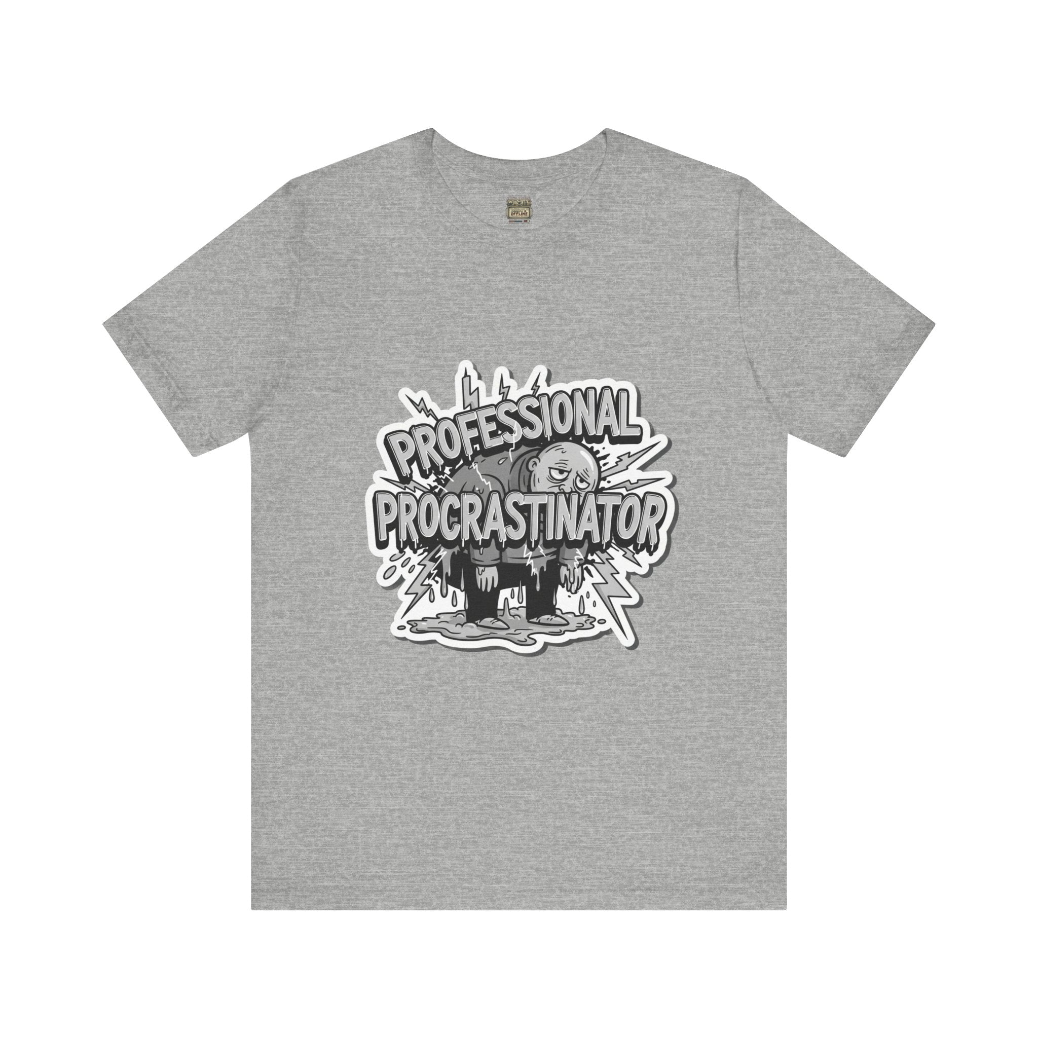 DIY Apparel | Professional Procrastinator T-Shirt — Funny Graphic Tee for Students & Office Workers