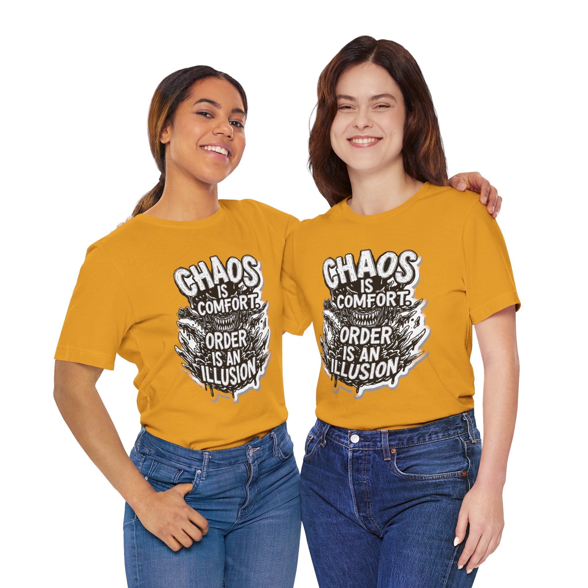 DIY apparel | Chaos Is Comfort Tee — Graphic Quote T-Shirt