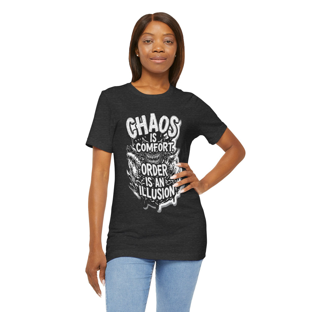 DIY apparel | Chaos Is Comfort Tee — Graphic Quote T-Shirt