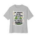 My Therapist Regrets Shirt | Funny Mental Health Tee | Dark Humor Sarcastic Streetwear | Premium Cotton Graphic T-Shirt