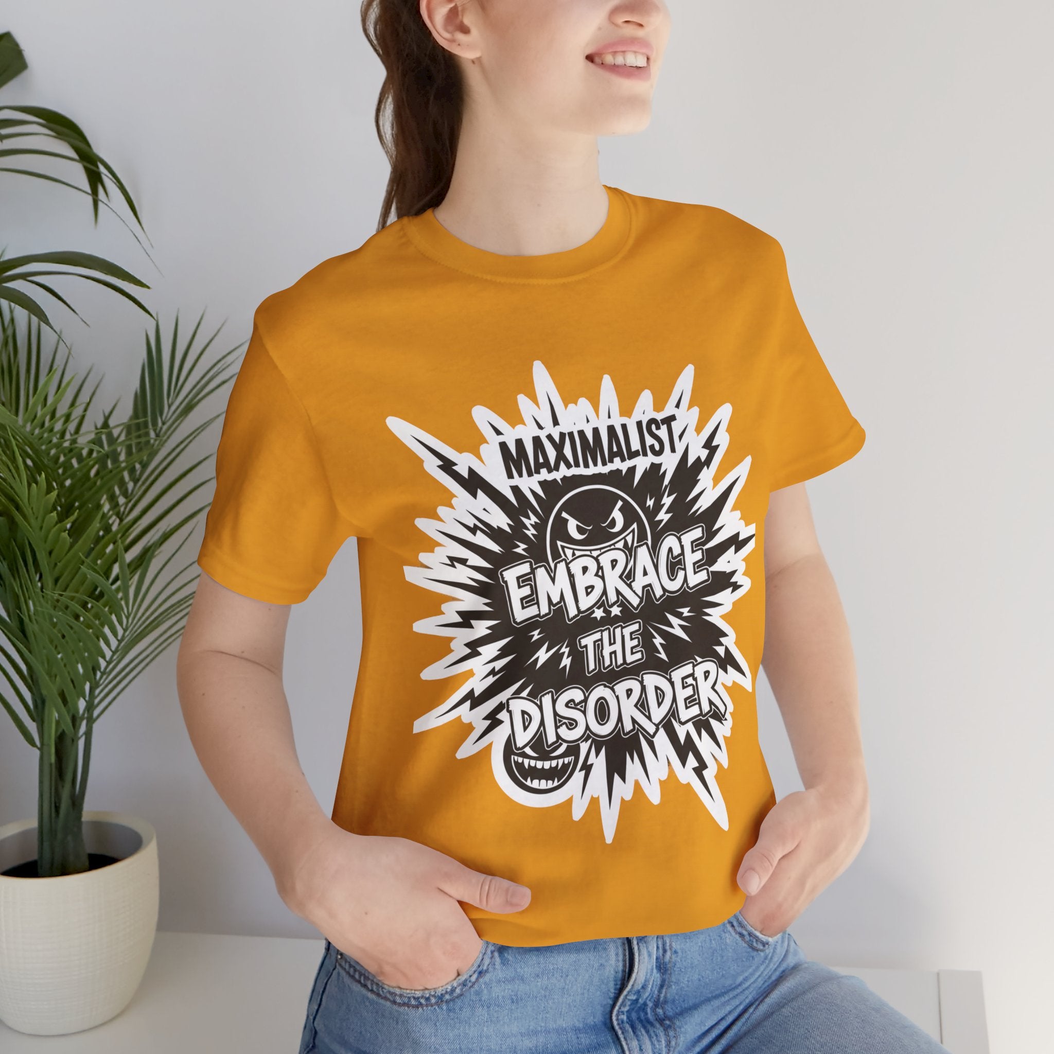 DIY Apparel | Embrace the Disorder T‑Shirt — Bold Maximalist Graphic Tee