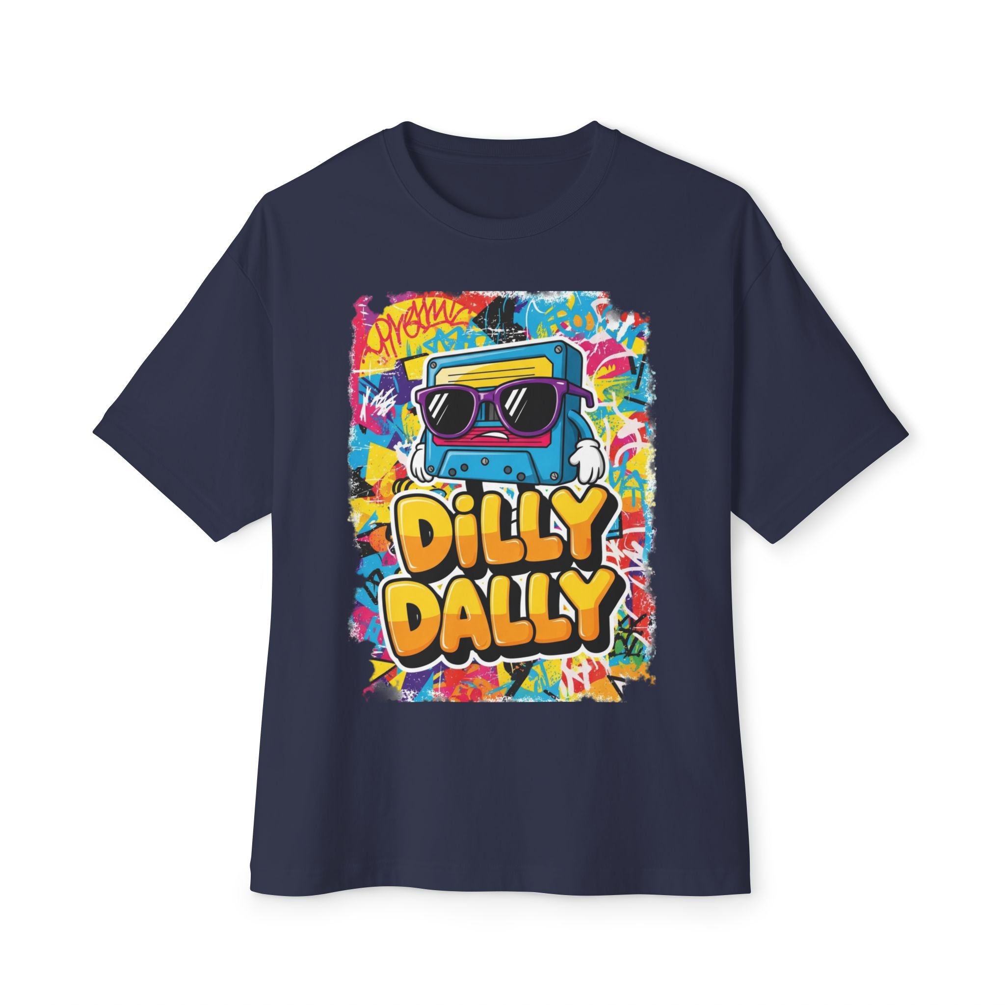 Dilly Dally 90s Skate Tee - Retro Streetwear Style