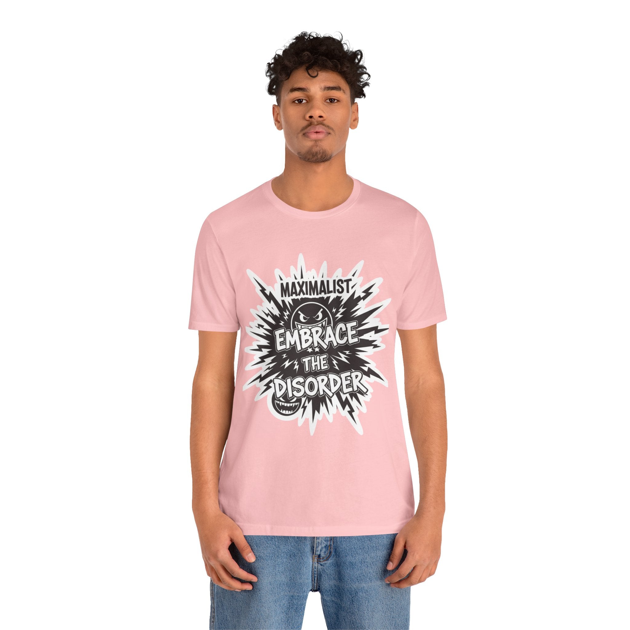 DIY Apparel | Embrace the Disorder T‑Shirt — Bold Maximalist Graphic Tee