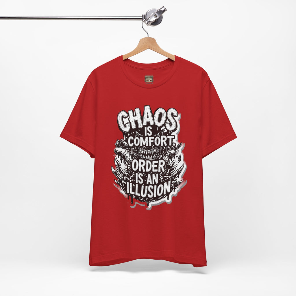 DIY apparel | Chaos Is Comfort Tee — Graphic Quote T-Shirt