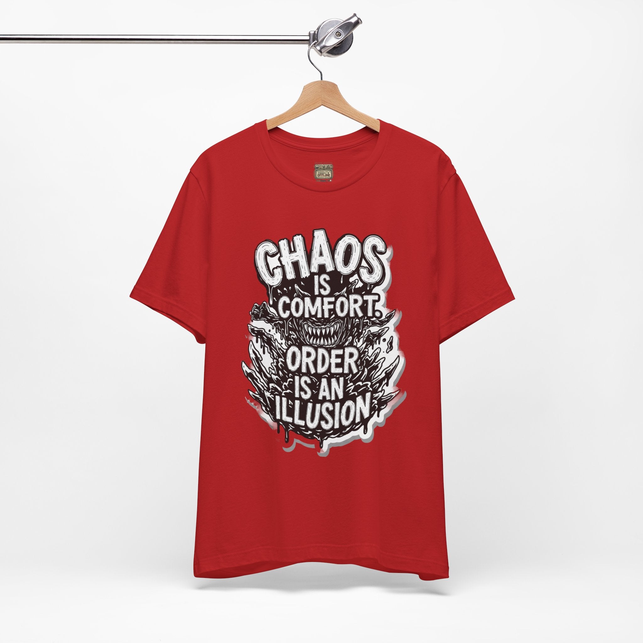 DIY apparel | Chaos Is Comfort Tee — Graphic Quote T-Shirt
