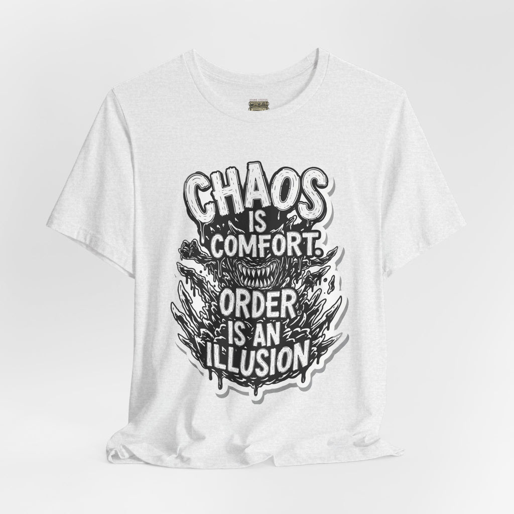 DIY apparel | Chaos Is Comfort Tee — Graphic Quote T-Shirt