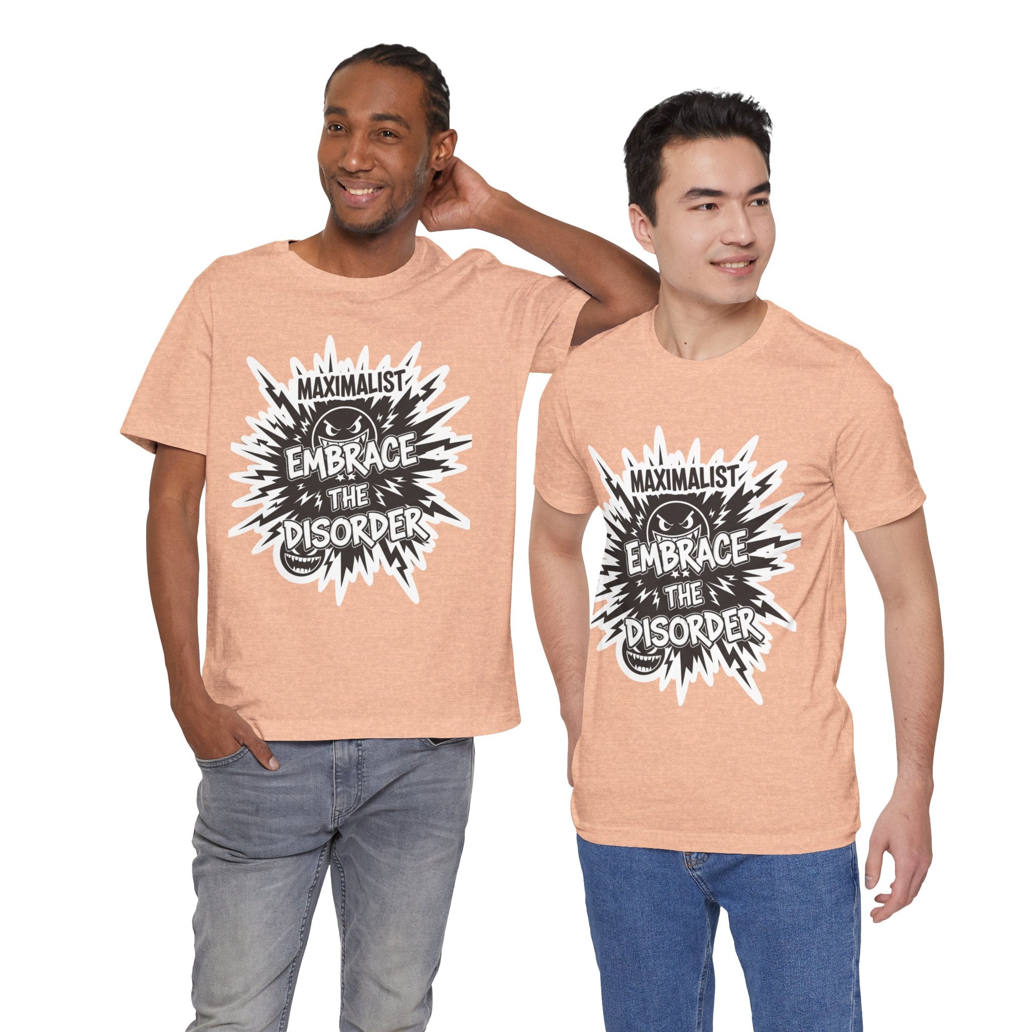 DIY Apparel | Embrace the Disorder T‑Shirt — Bold Maximalist Graphic Tee
