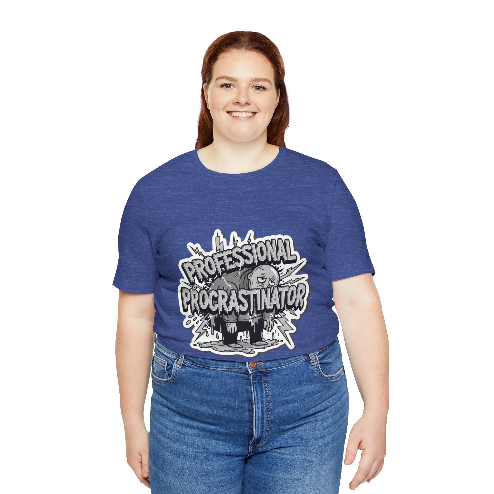 DIY Apparel | Professional Procrastinator T-Shirt — Funny Graphic Tee for Students & Office Workers