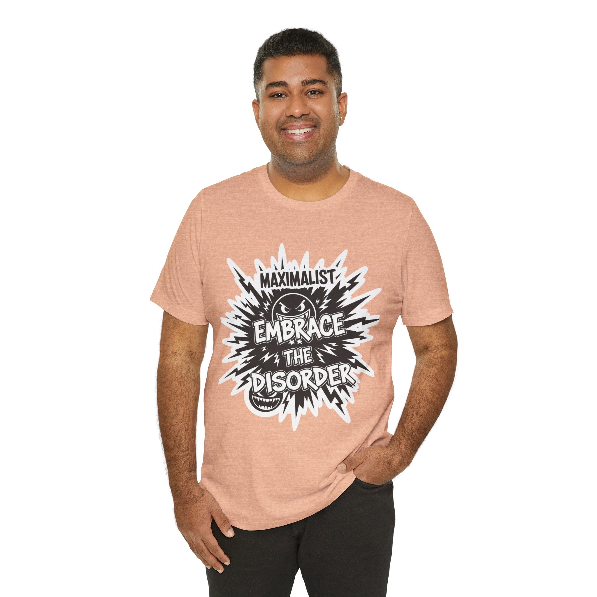 DIY Apparel | Embrace the Disorder T‑Shirt — Bold Maximalist Graphic Tee