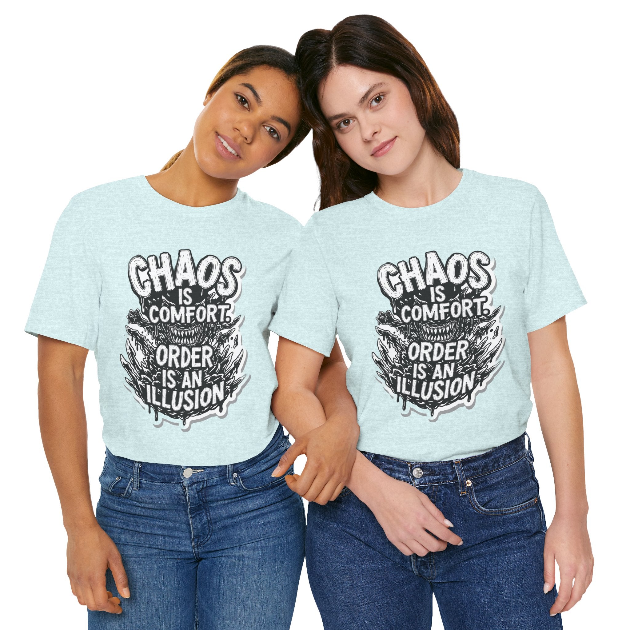 DIY apparel | Chaos Is Comfort Tee — Graphic Quote T-Shirt