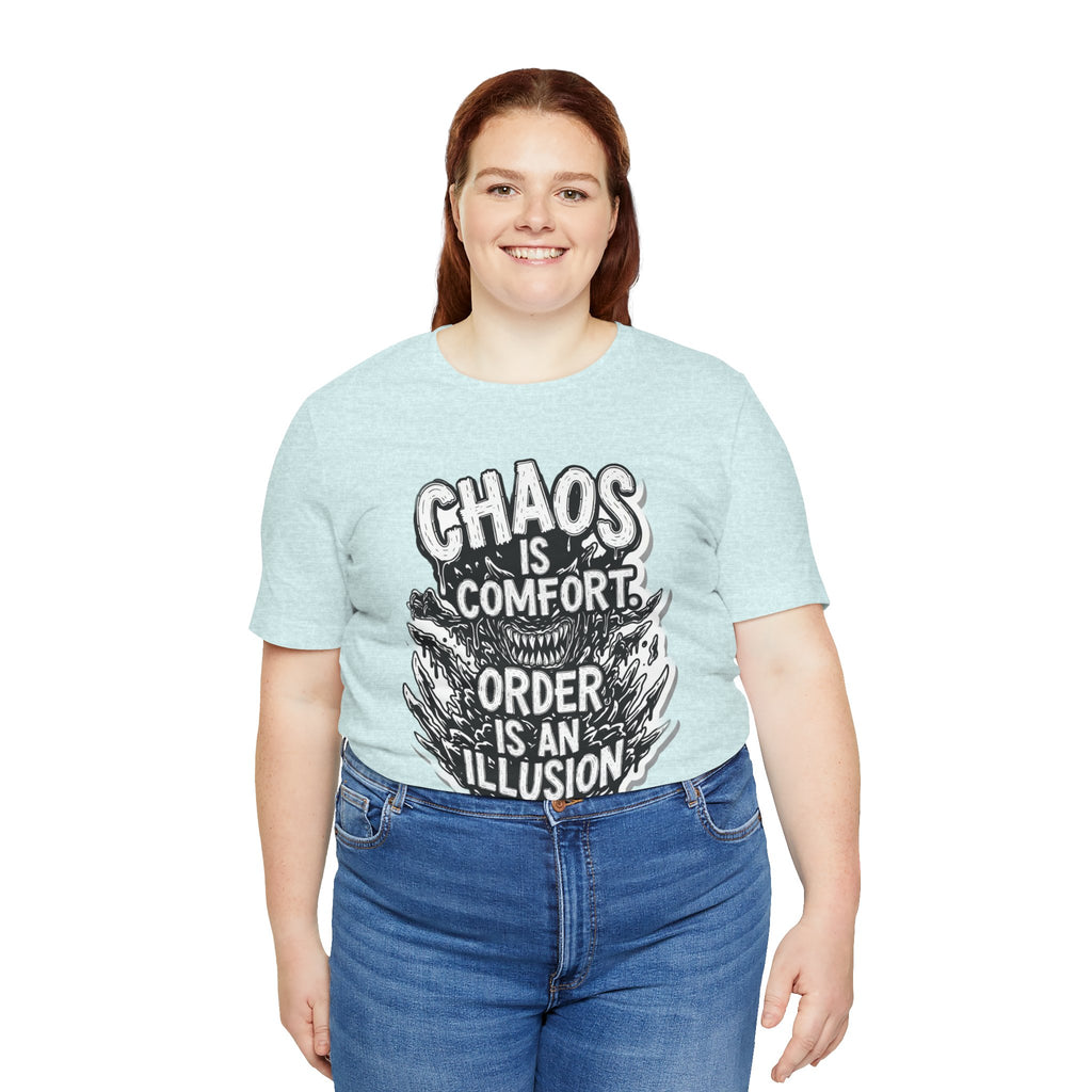 DIY apparel | Chaos Is Comfort Tee — Graphic Quote T-Shirt