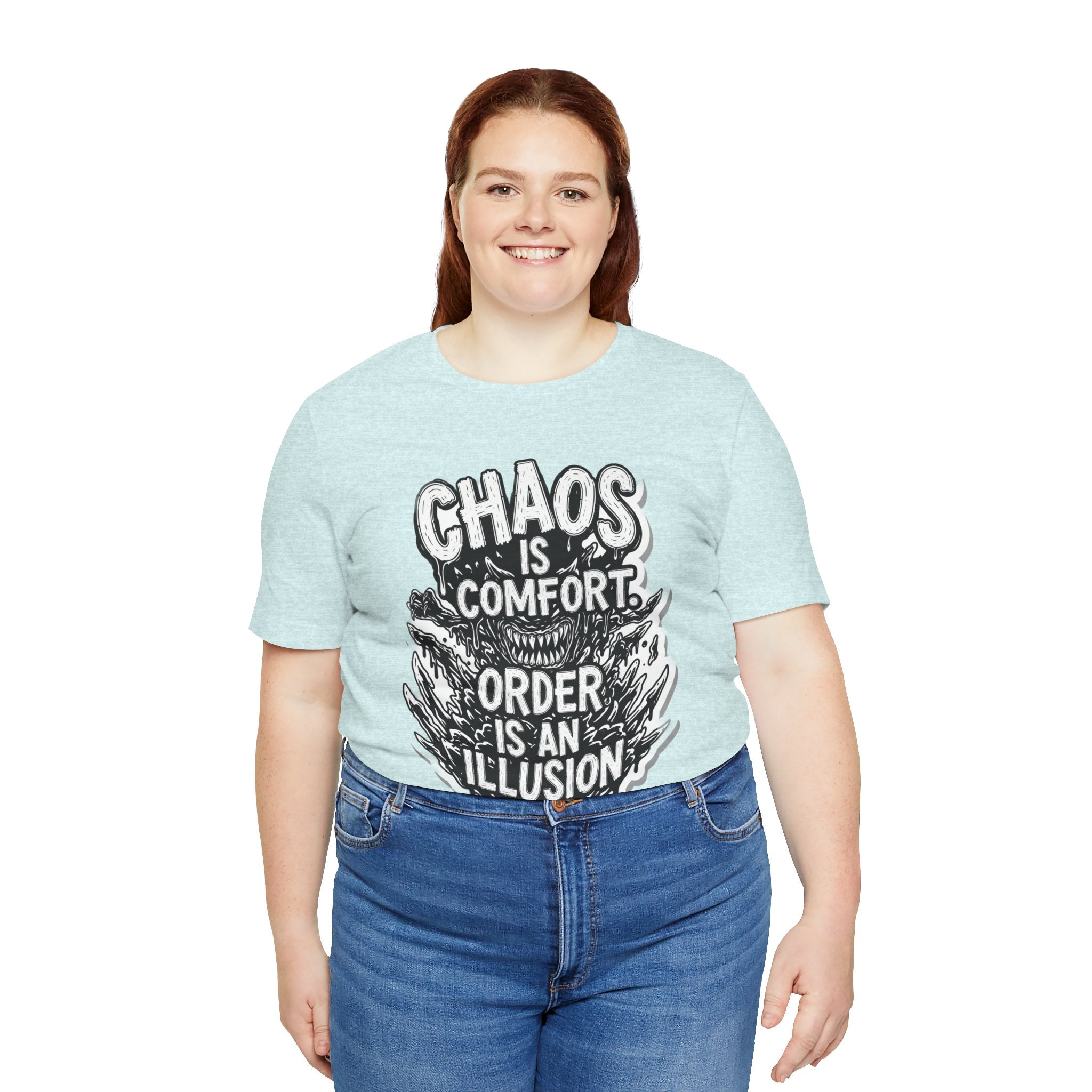DIY apparel | Chaos Is Comfort Tee — Graphic Quote T-Shirt