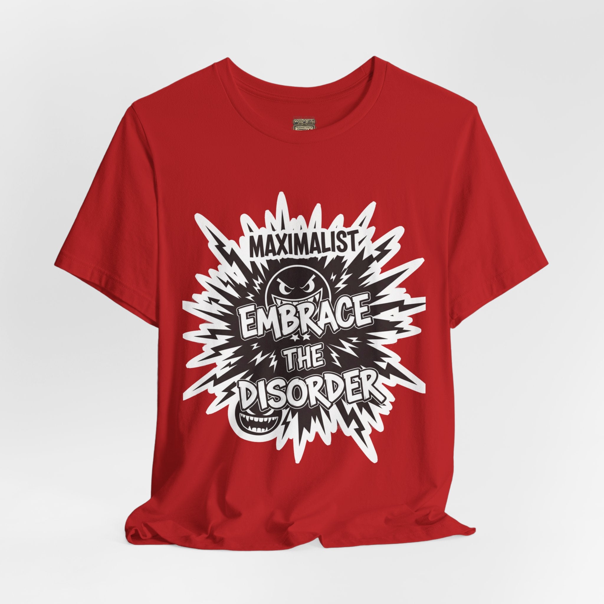 DIY Apparel | Embrace the Disorder T‑Shirt — Bold Maximalist Graphic Tee