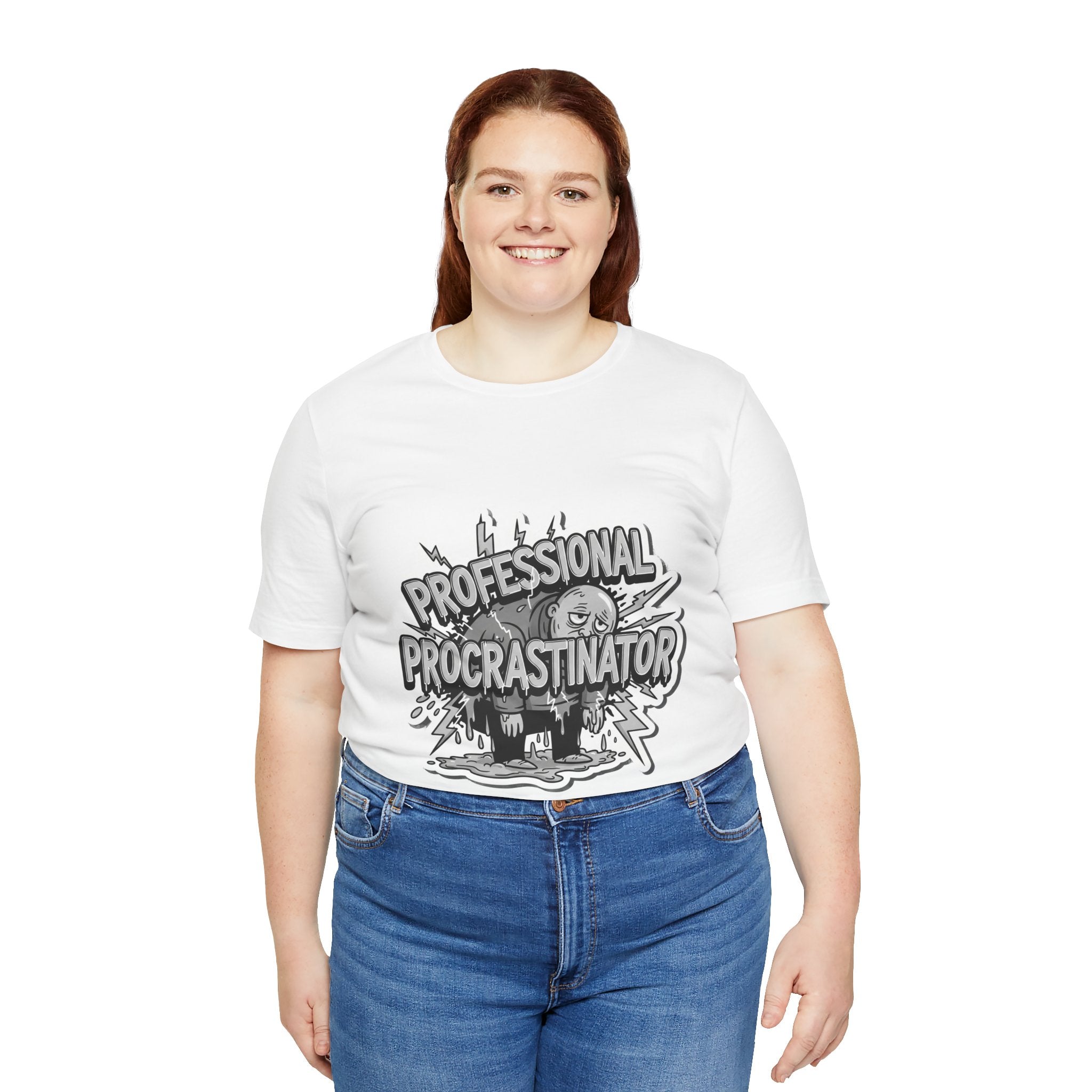 DIY Apparel | Professional Procrastinator T-Shirt — Funny Graphic Tee for Students & Office Workers