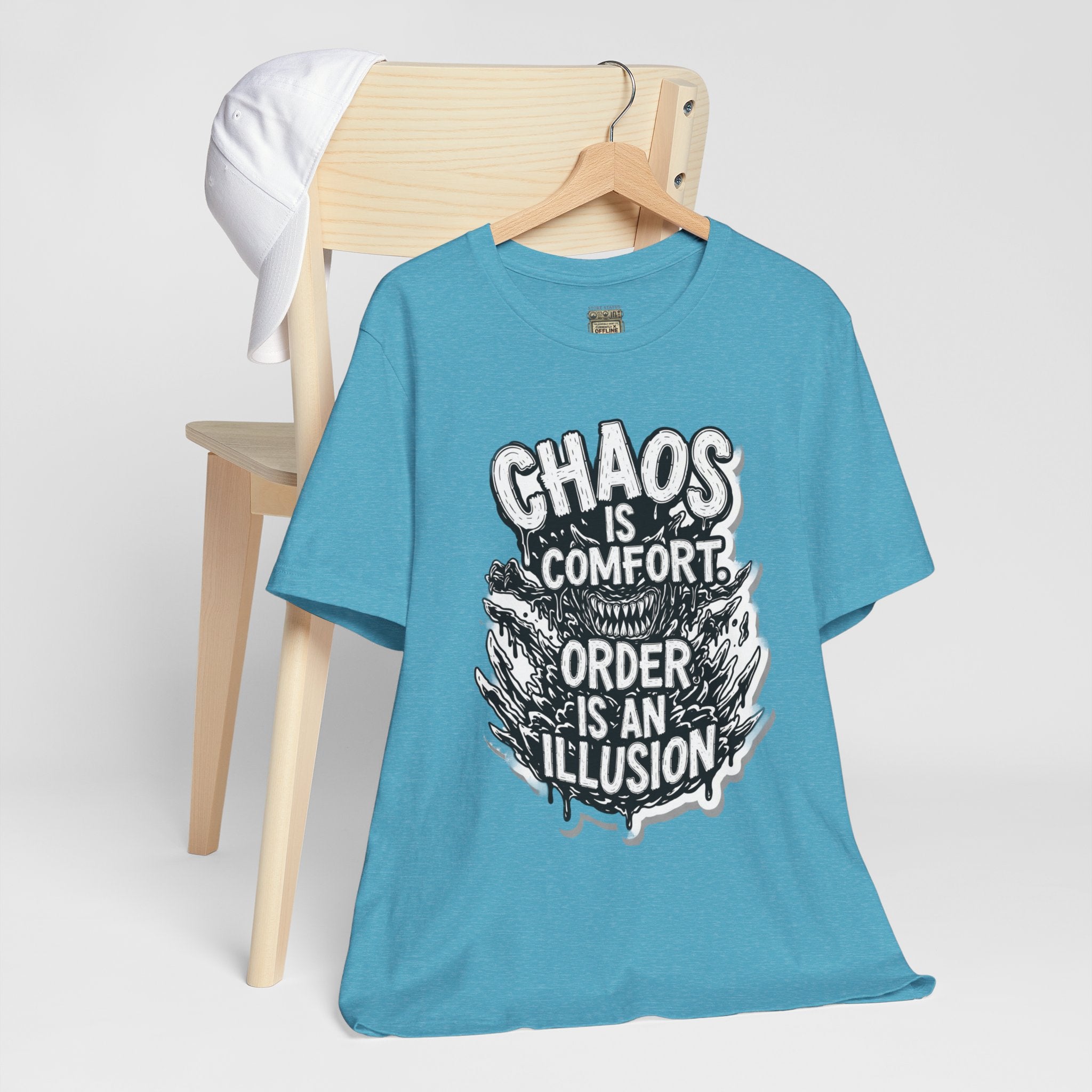 DIY apparel | Chaos Is Comfort Tee — Graphic Quote T-Shirt