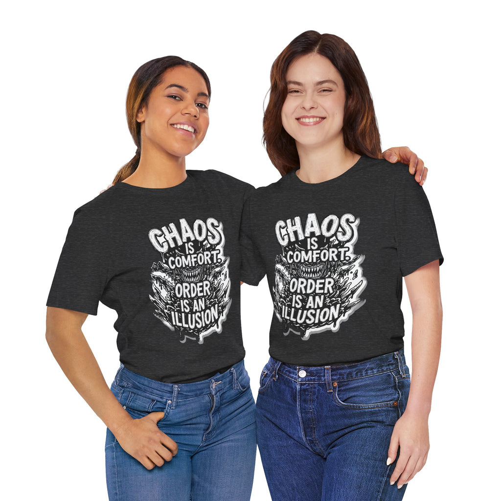 DIY apparel | Chaos Is Comfort Tee — Graphic Quote T-Shirt