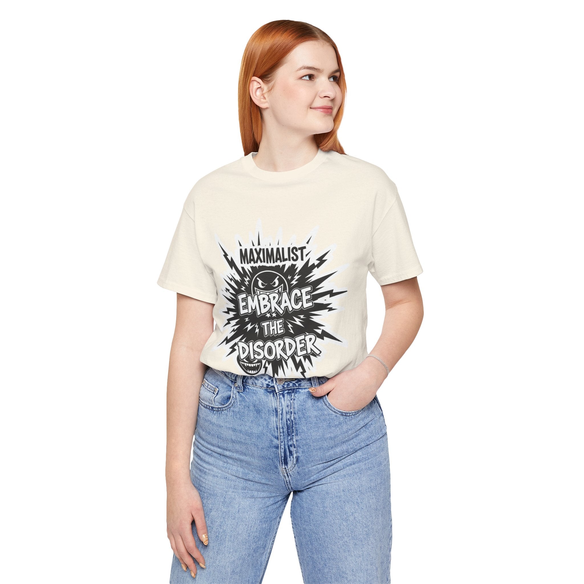 DIY Apparel | Embrace the Disorder T‑Shirt — Bold Maximalist Graphic Tee