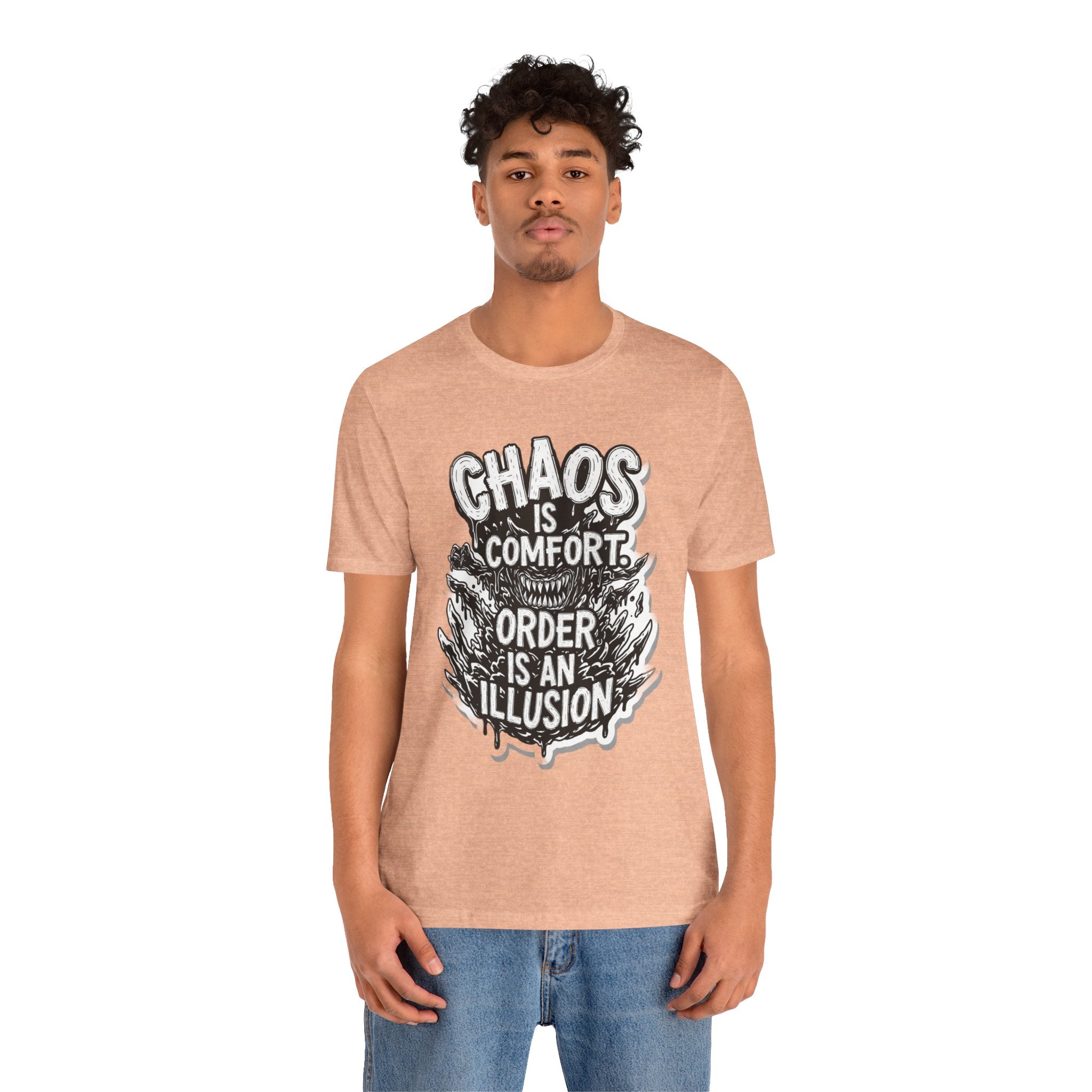 DIY apparel | Chaos Is Comfort Tee — Graphic Quote T-Shirt