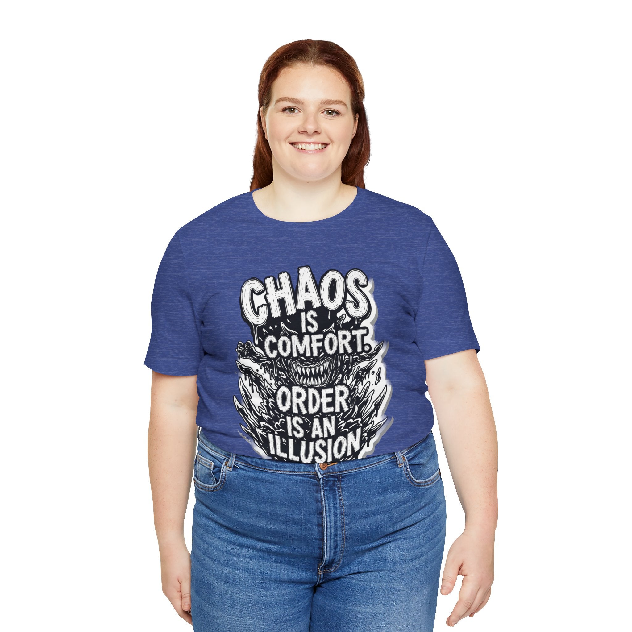DIY apparel | Chaos Is Comfort Tee — Graphic Quote T-Shirt