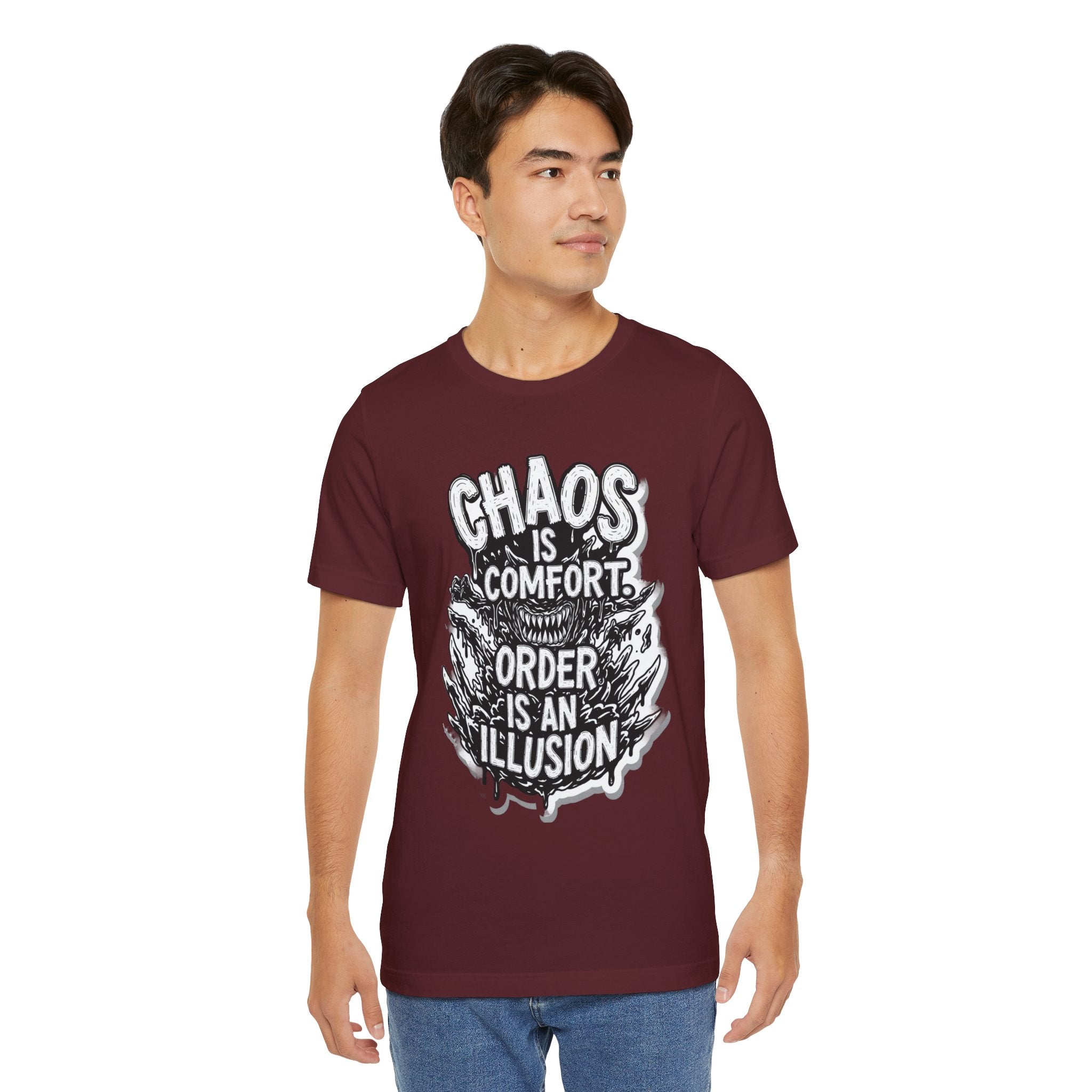 DIY apparel | Chaos Is Comfort Tee — Graphic Quote T-Shirt