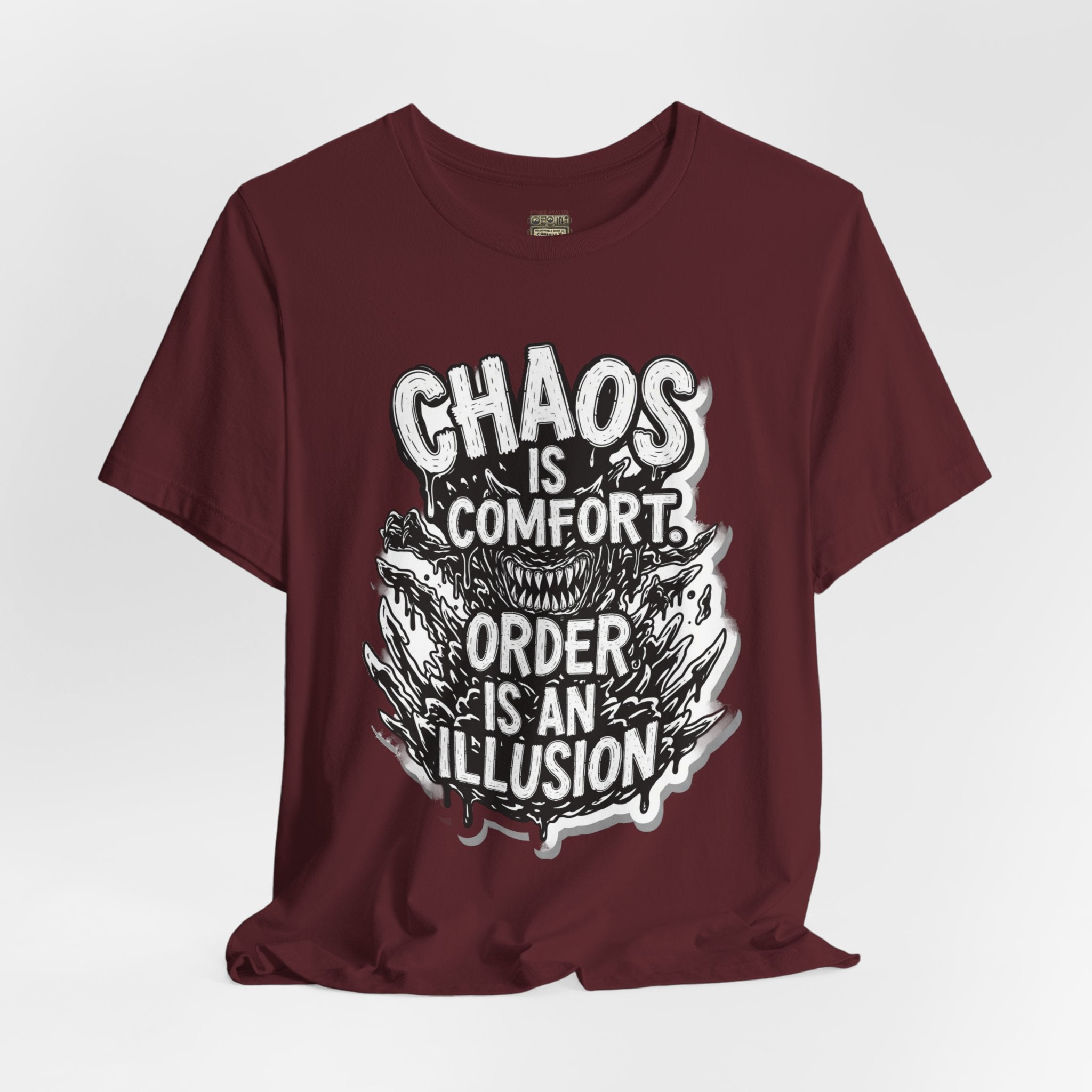 DIY apparel | Chaos Is Comfort Tee — Graphic Quote T-Shirt