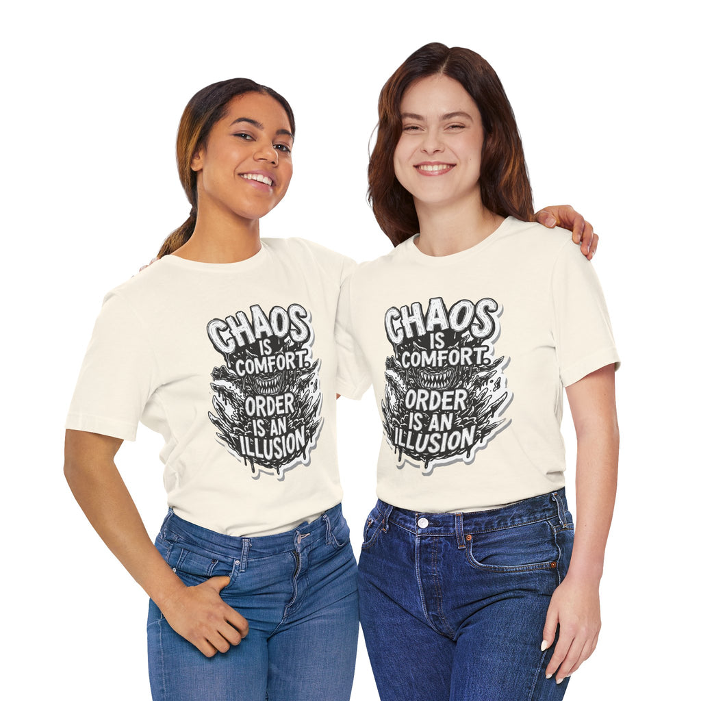 DIY apparel | Chaos Is Comfort Tee — Graphic Quote T-Shirt